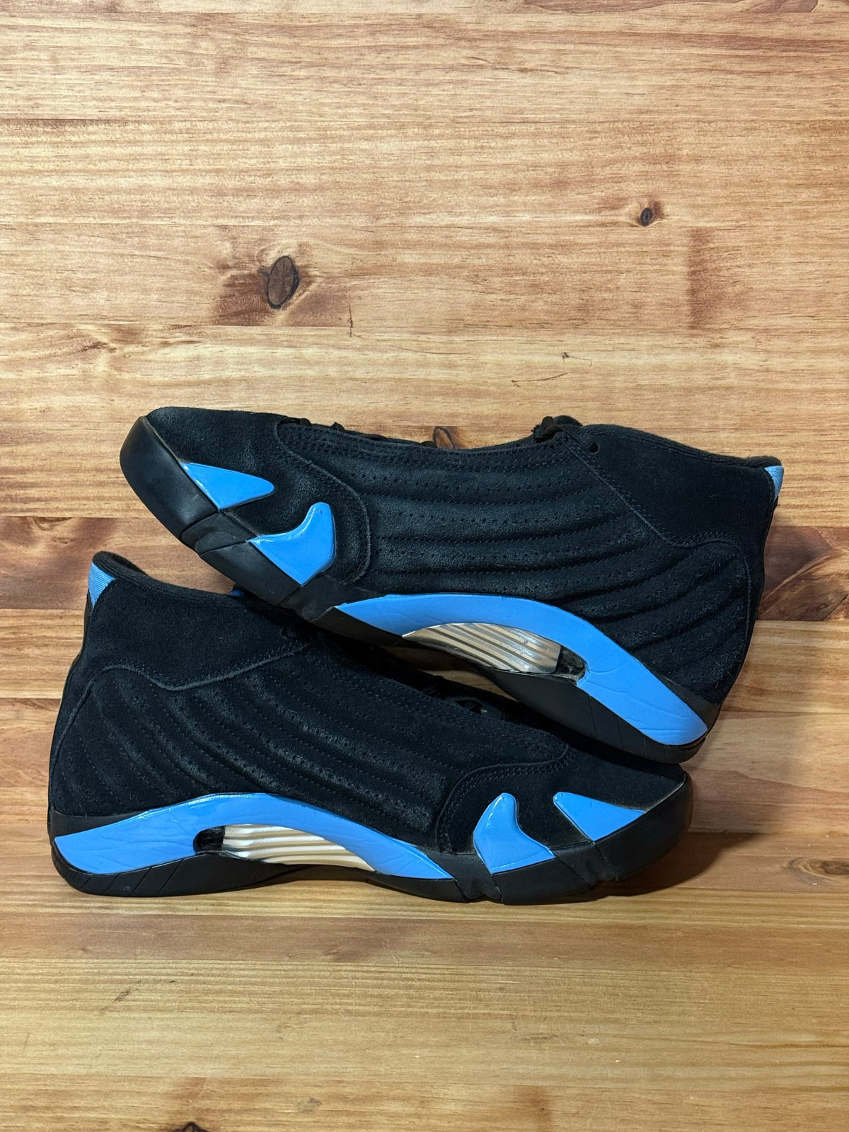 Jordan 14 Retro Black University Blue (2026) - Size 10