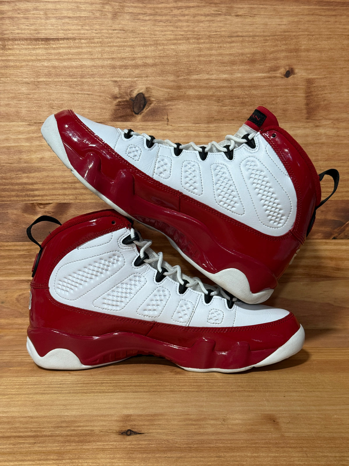 Jordan 9 Retro White Gym Red