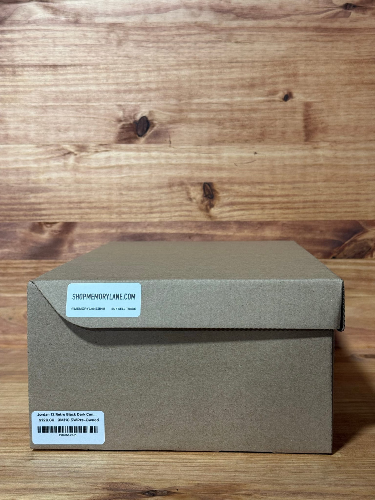 Jordan 12 Retro Black Dark Concord - Size 9