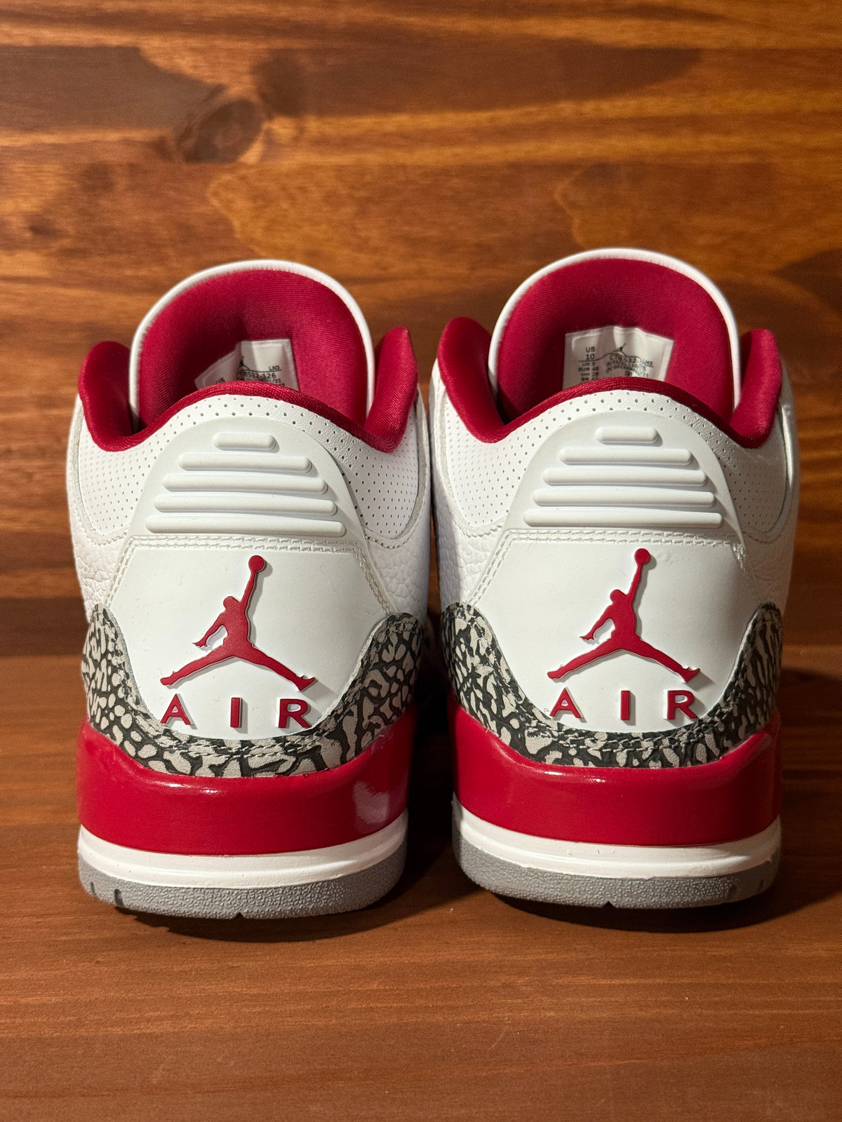 Jordan 3 Retro Cardinal Red