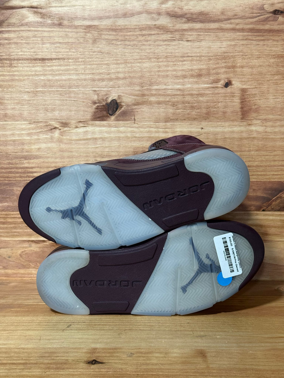 Jordan 5 Retro Burgundy (2023) - Size 9.5