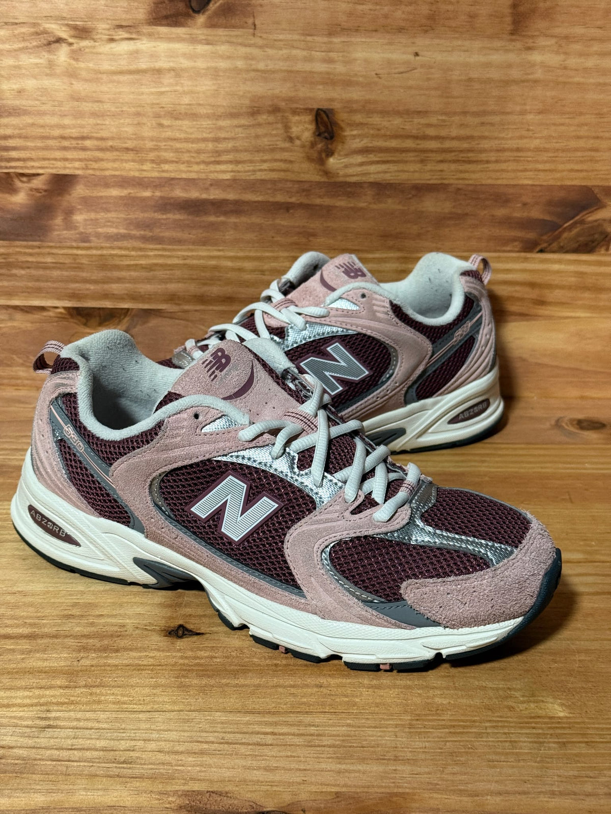 New Balance 530 Pink Moon Burgundy - Size 8.5