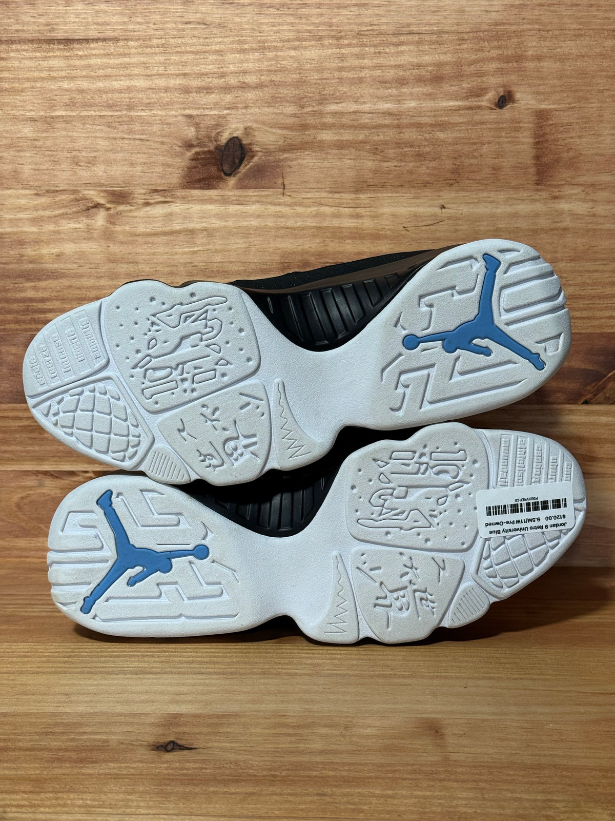 Jordan 9 Retro University Blue