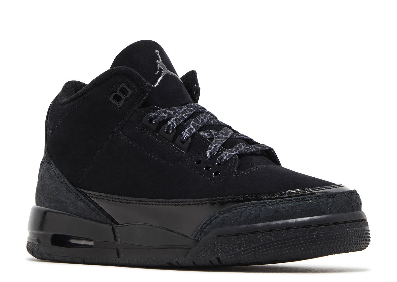 Air Jordan 3 Retro GS Black Cat 2025