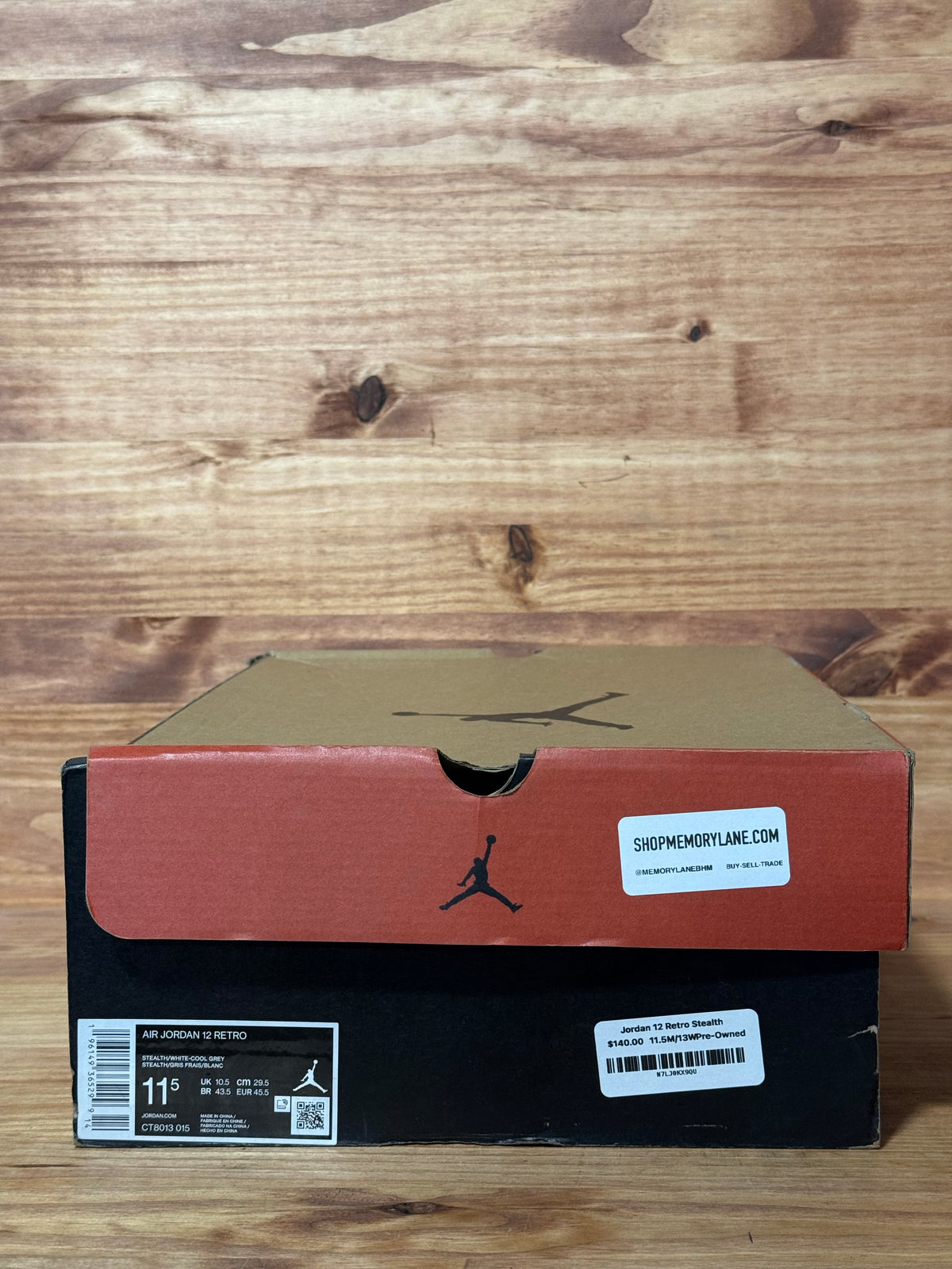 Jordan 12 Retro Stealth