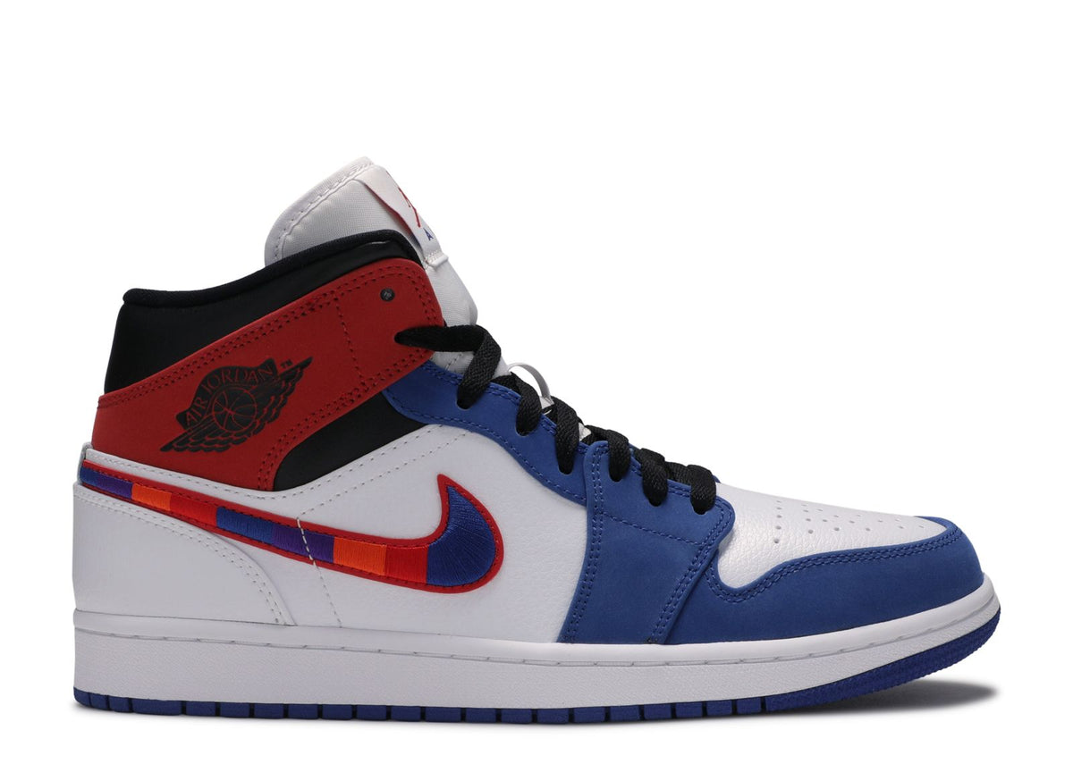 Air Jordan 1 Mid Tartan Swoosh