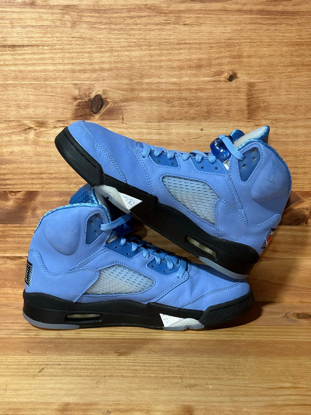 Jordan 5 Retro UNC University Blue - Size 9.5