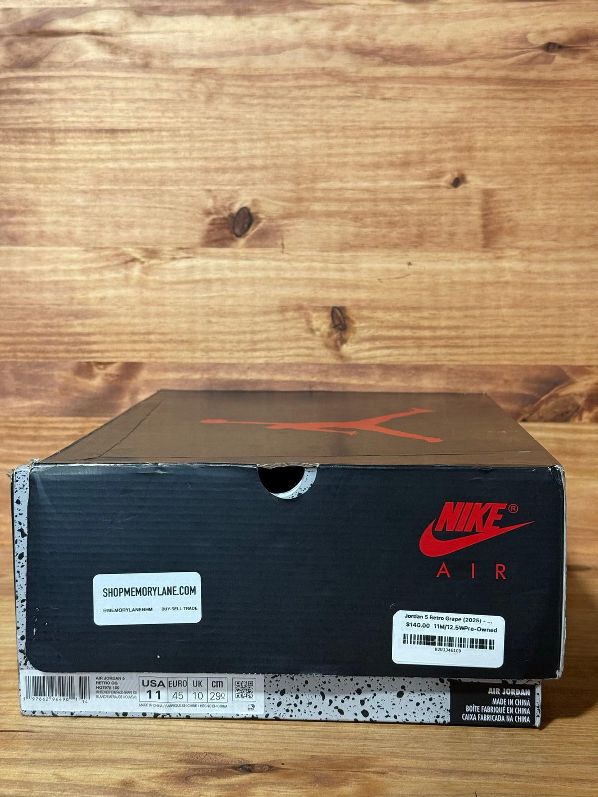 Jordan 5 Retro Grape (2025) - Size 11
