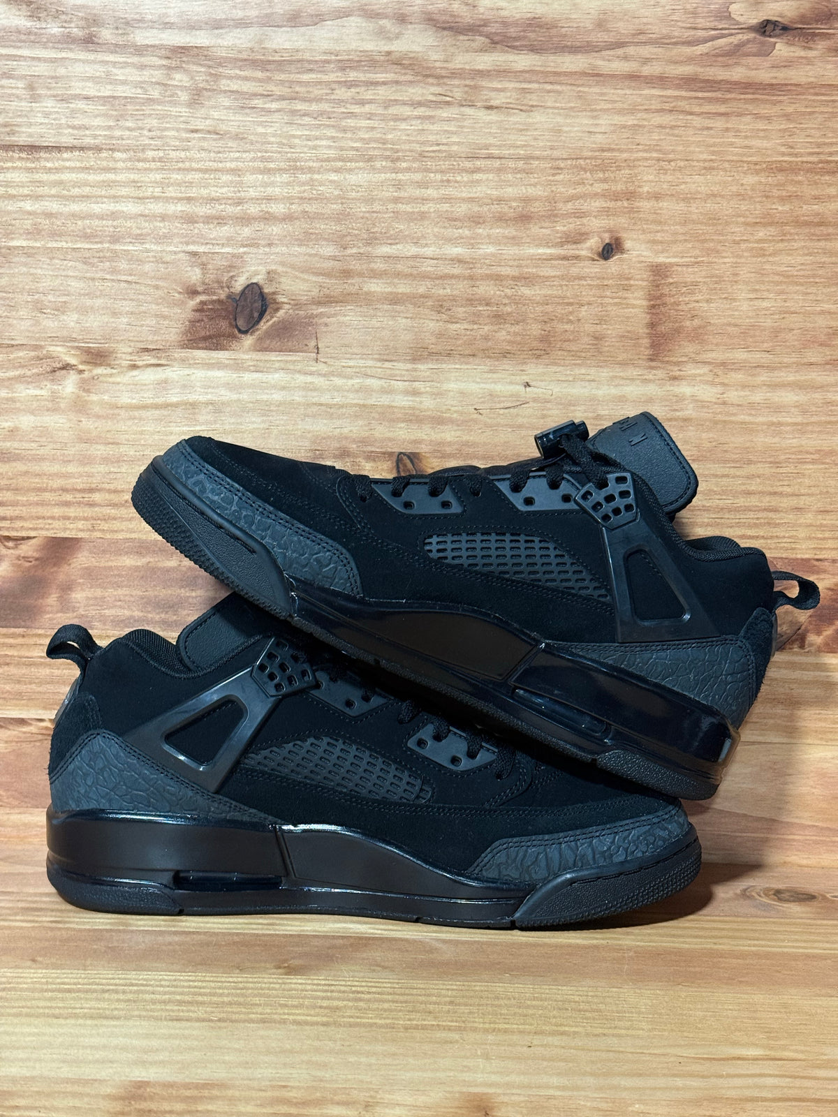 Jordan Spizike Low Black Cat