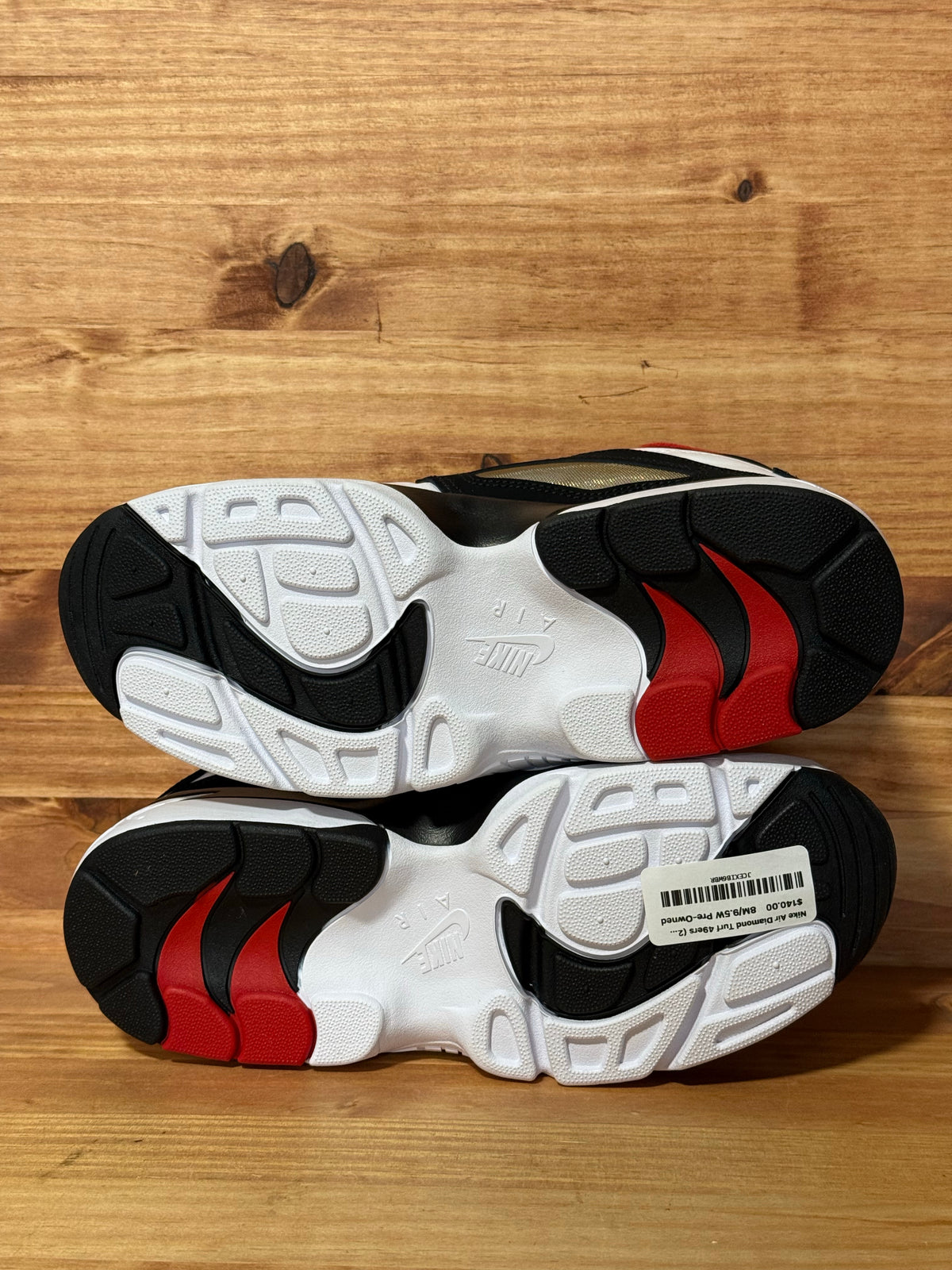 Nike Air Diamond Turf 49ers (2025) - Size 8