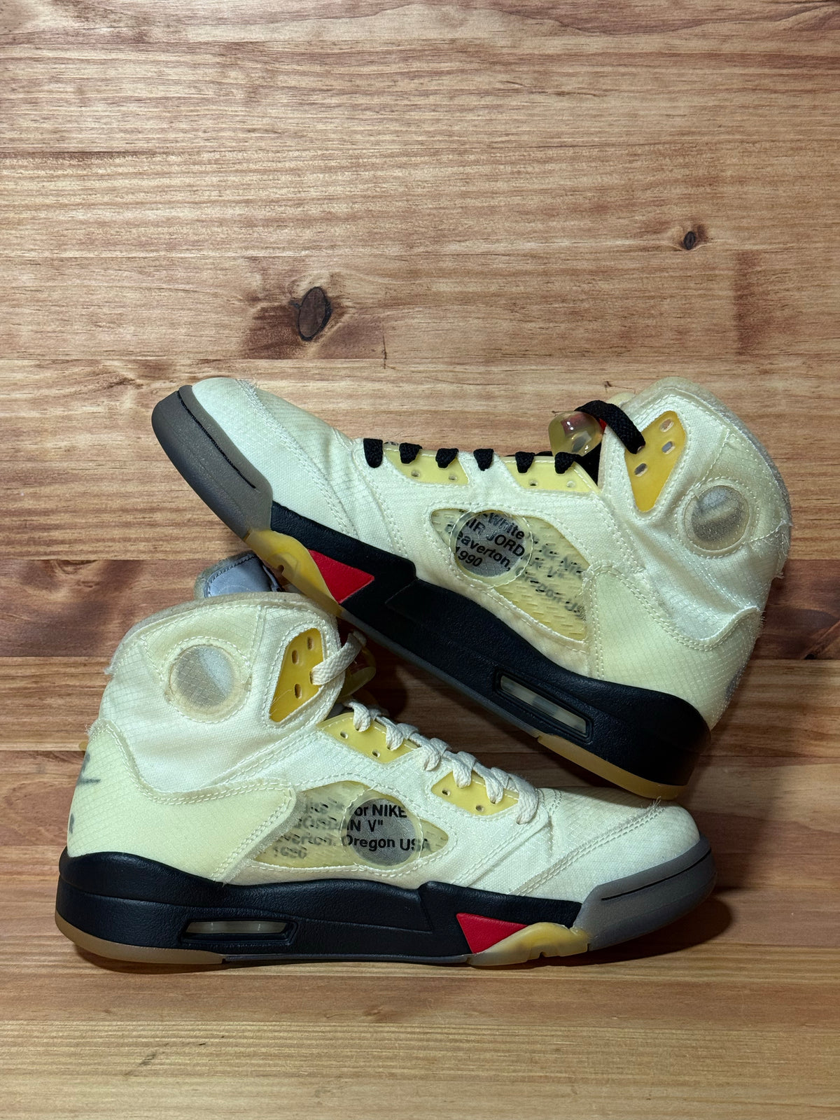Jordan 5 Retro Off-White Sail
