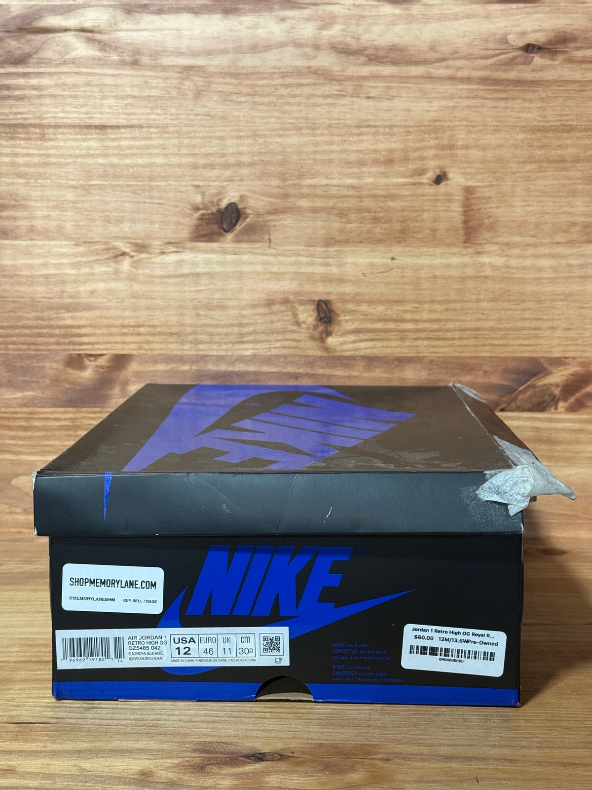 Jordan 1 Retro High OG Royal Reimagined - Size 12