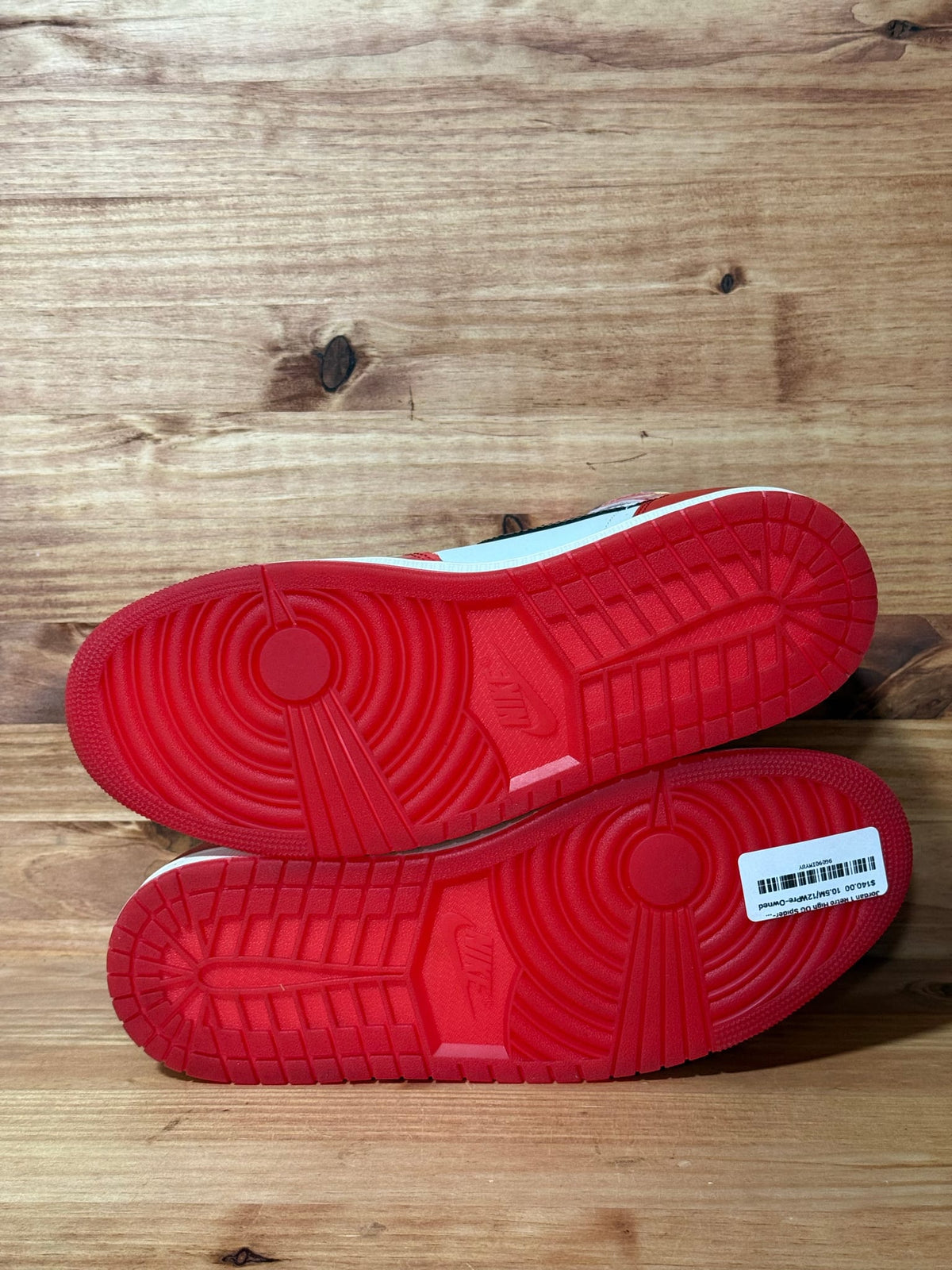 Jordan 1 Retro High OG Spider-Man Across the Spider-Verse - Size 10.5