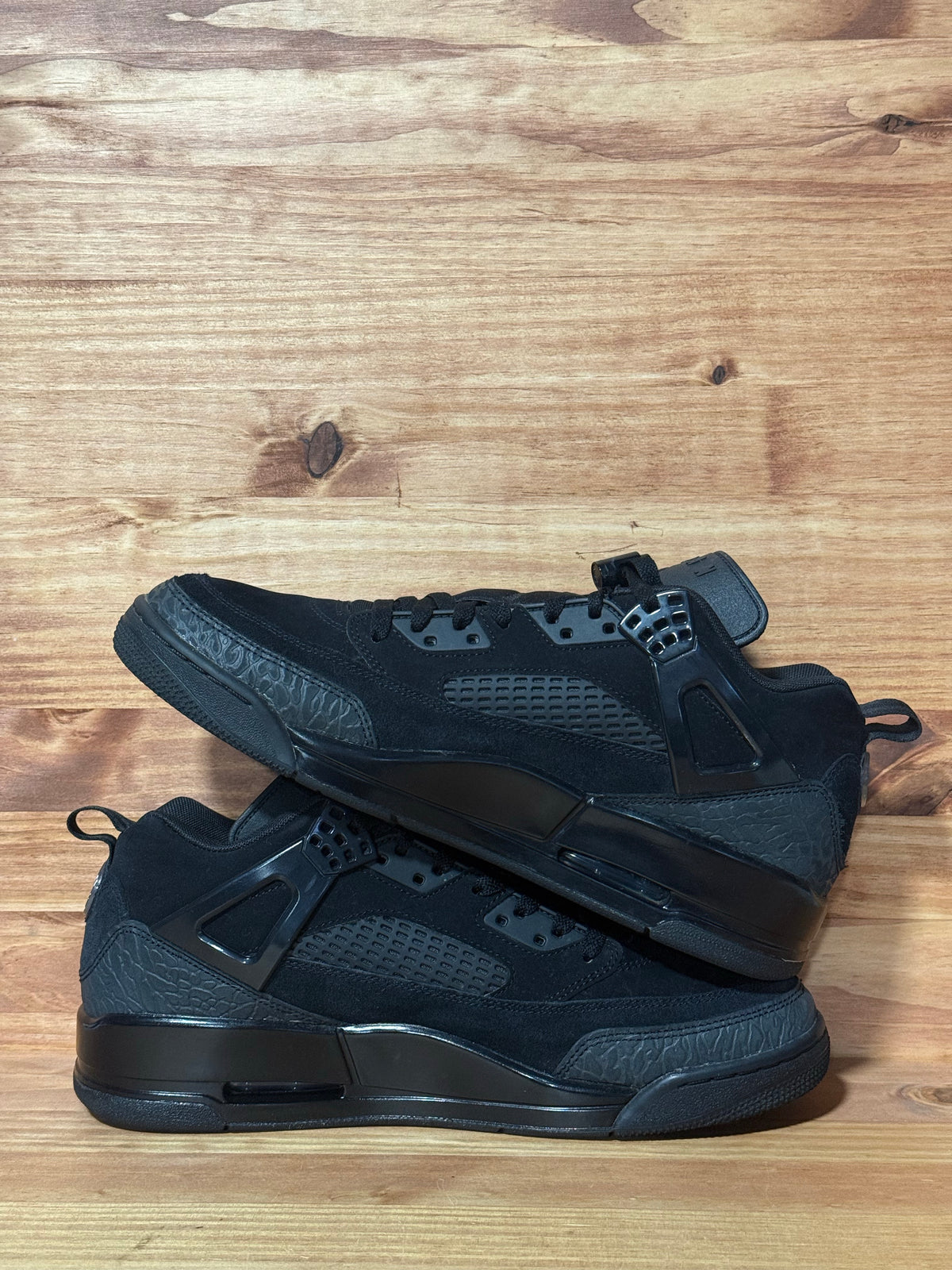 Jordan Spizike Low Black Cat