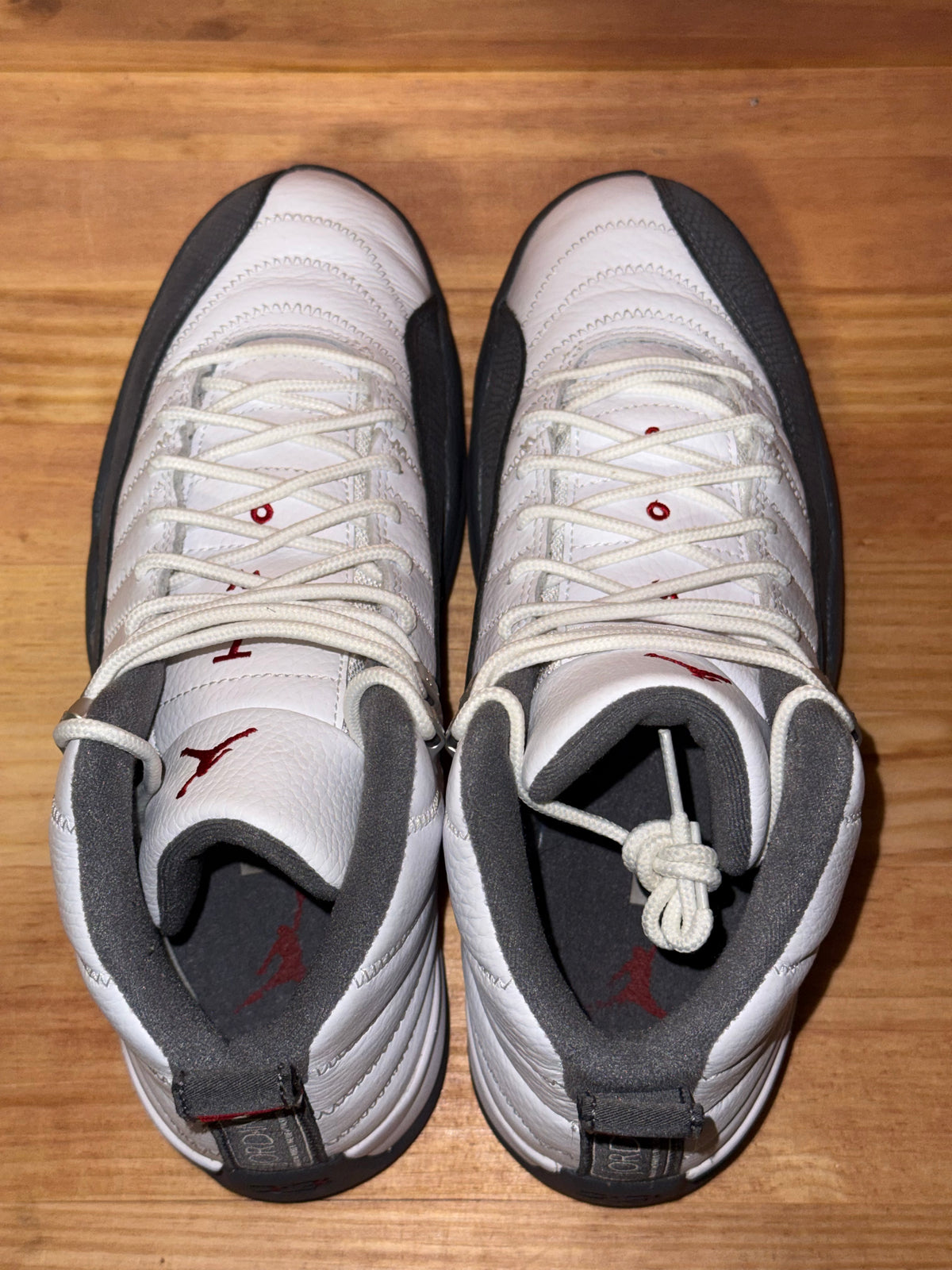 Jordan 12 Retro White Dark Grey