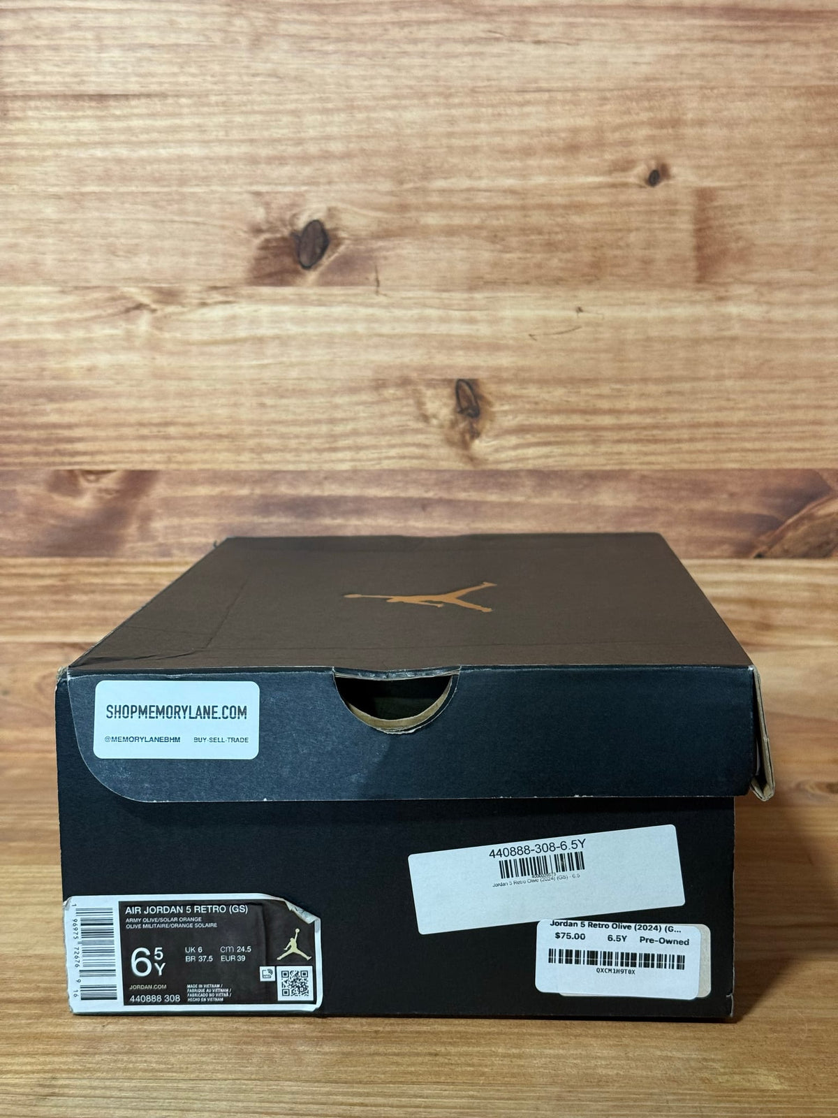 Jordan 5 Retro Olive (2024) (GS) - Size 6.5Y