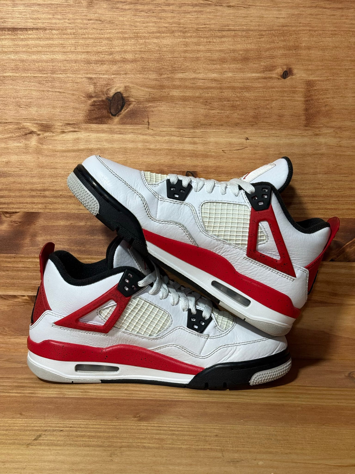 Jordan 4 Retro Red Cement (GS) - Size 6Y