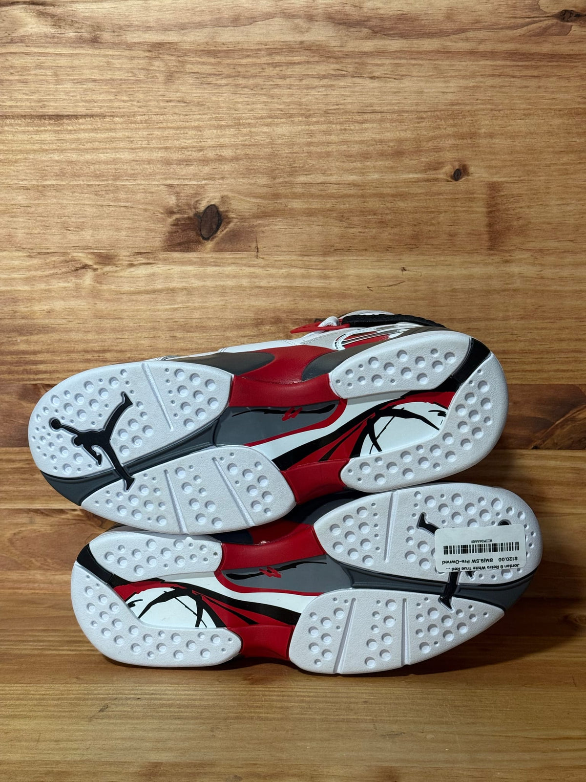 Jordan 8 Retro White True Red (2025) - Size 8