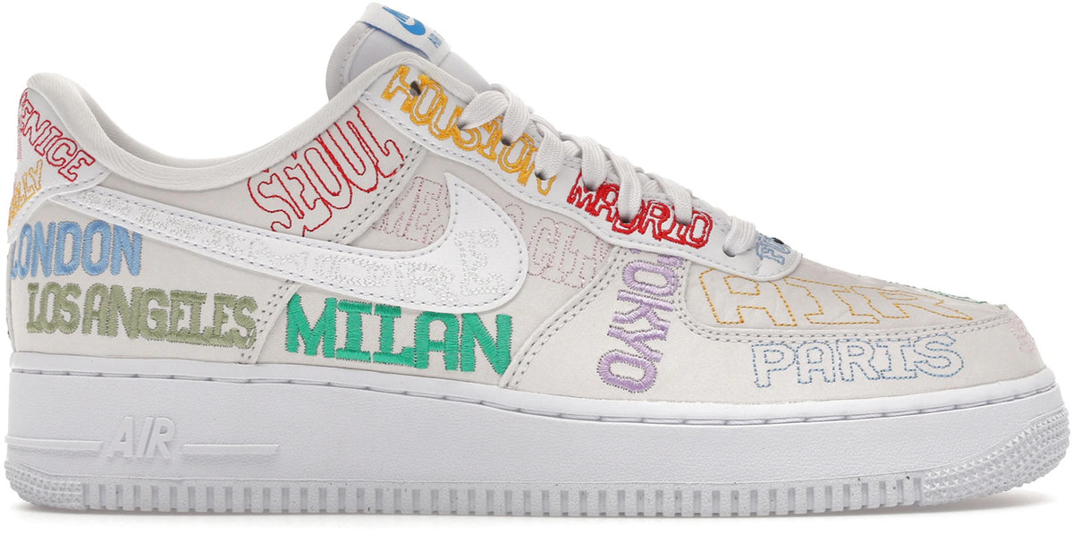 Nike Air Force 1 Low World Tour White - Size 11