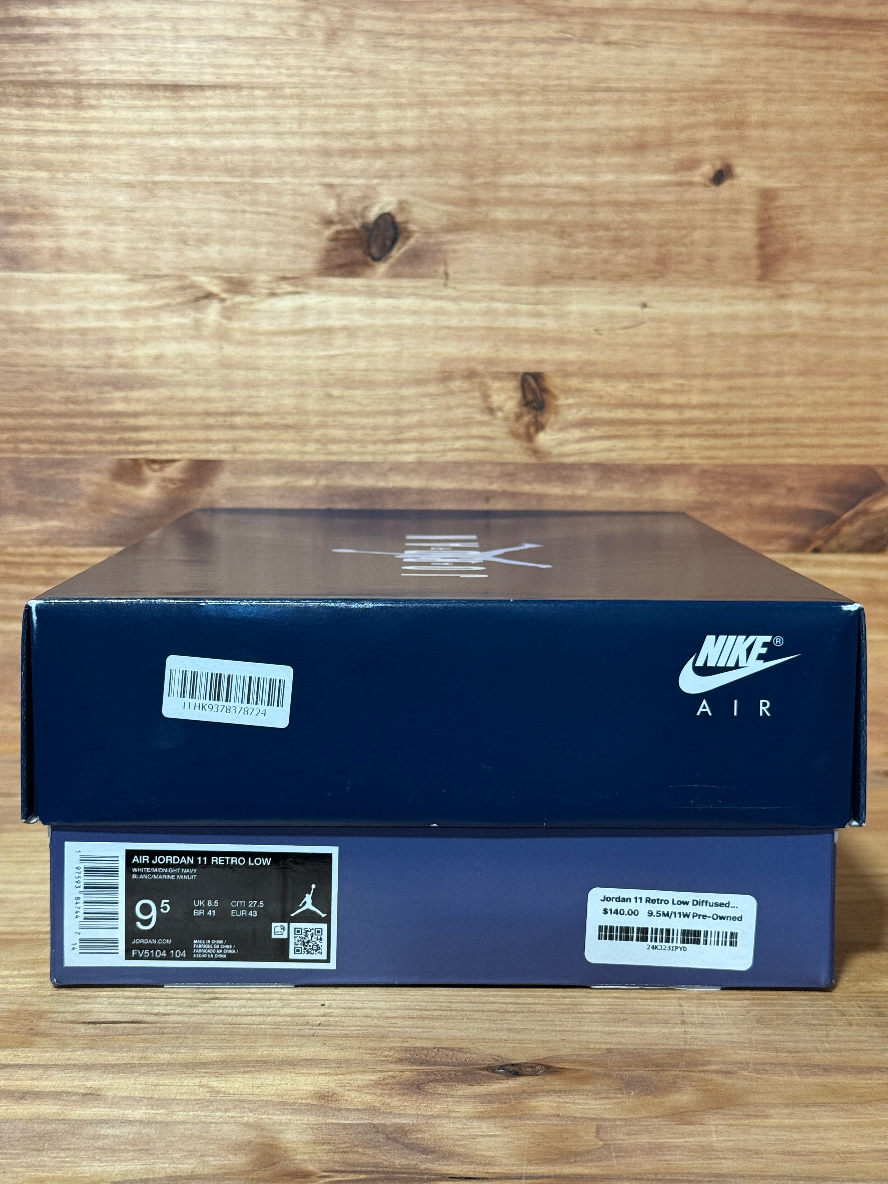 Jordan 11 Retro Low Diffused Blue
