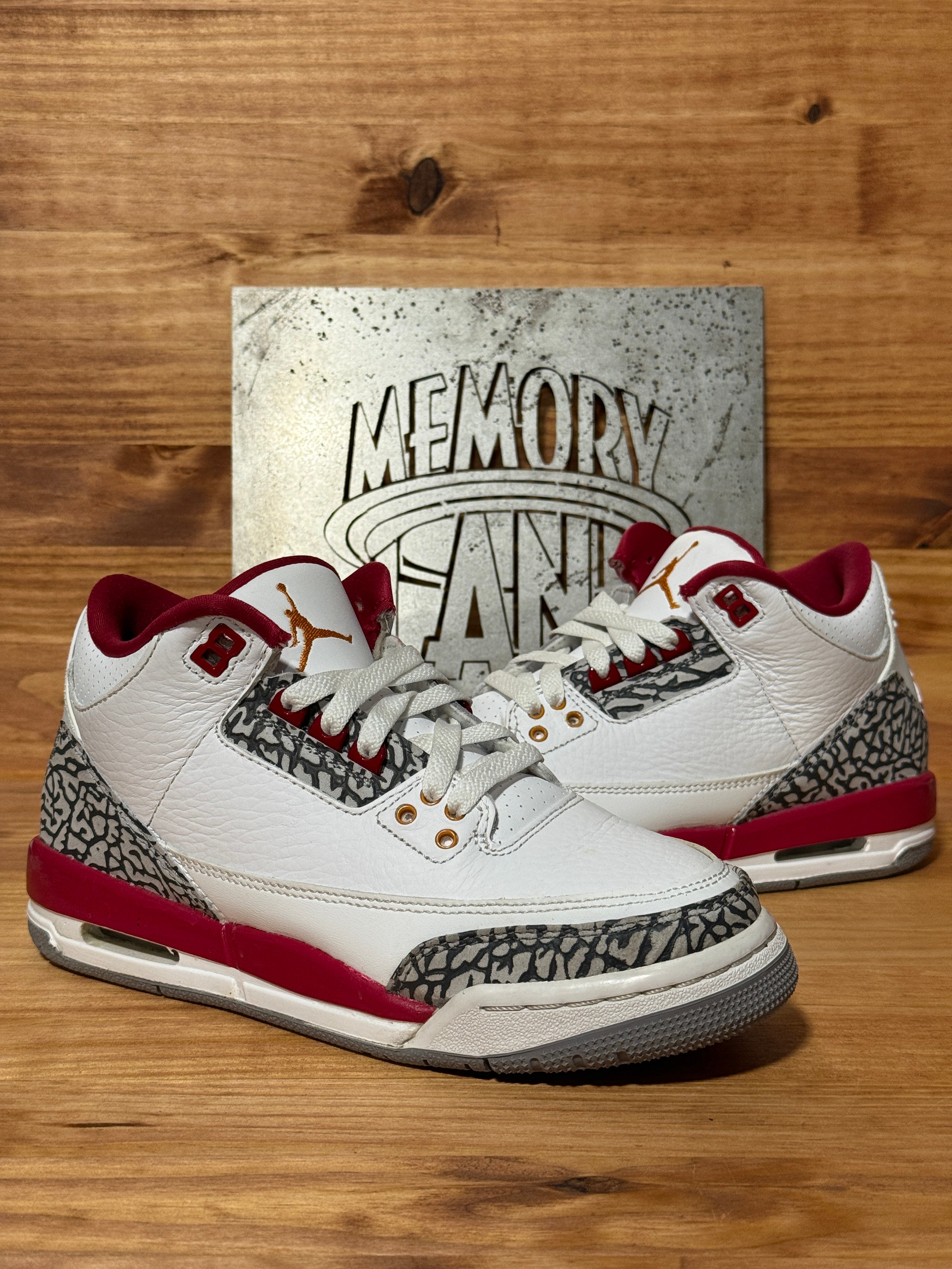 Jordan 3 Retro Cardinal (GS)