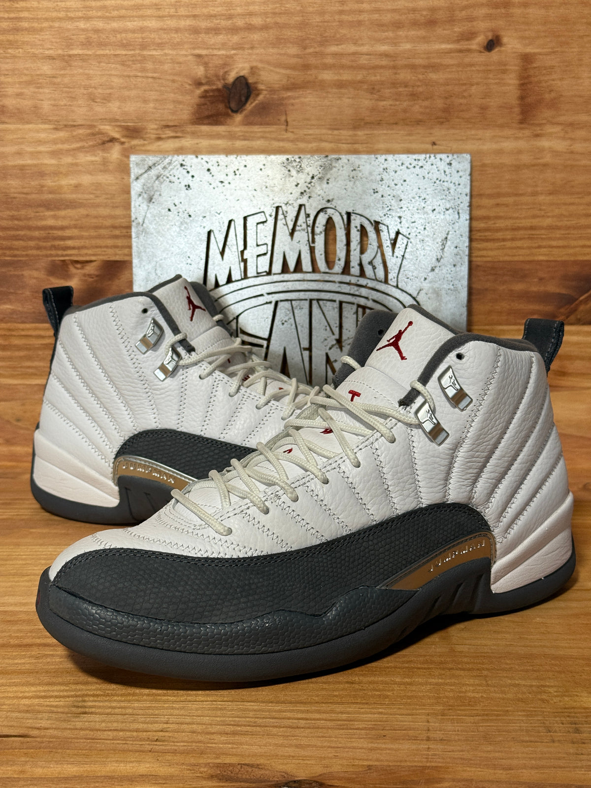 Jordan 12 Retro White Dark Grey