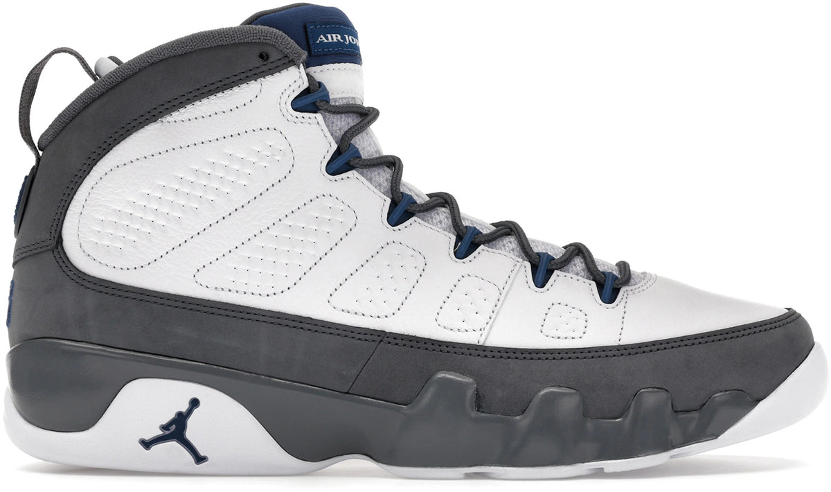 Jordan 9 Retro Flint Grey French Blue (2026) - Size 10