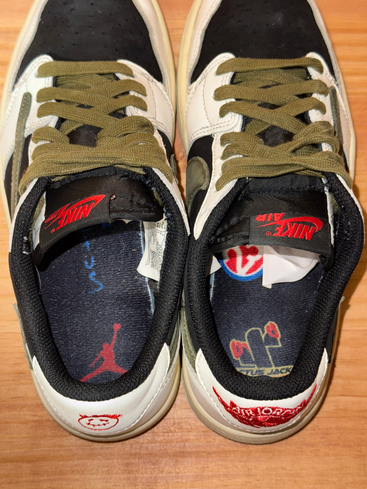 Jordan 1 Retro Low OG SP Travis Scott Olive (Women's)