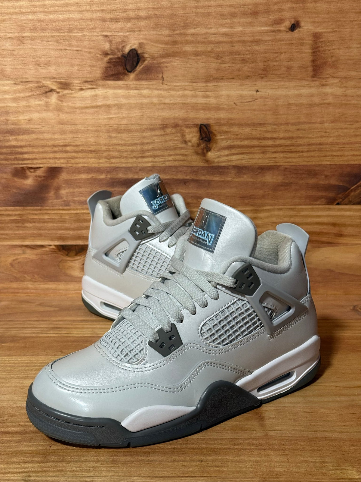 Jordan 4 Retro Photon Dust Blue Chill (GS) - Size 5.5Y