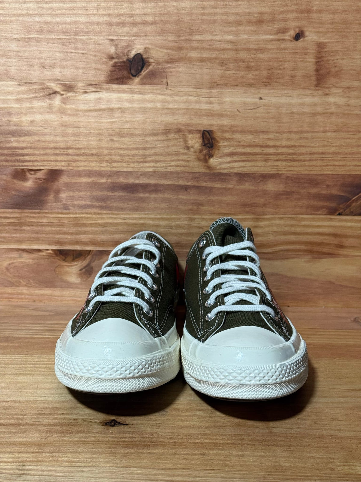 Converse Chuck Taylor All Star 70 Ox Comme des Garcons Multi Heart Green - Size 11