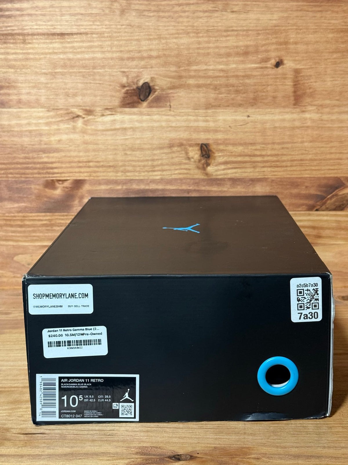 Jordan 11 Retro Gamma Blue (2025) - Size 10.5