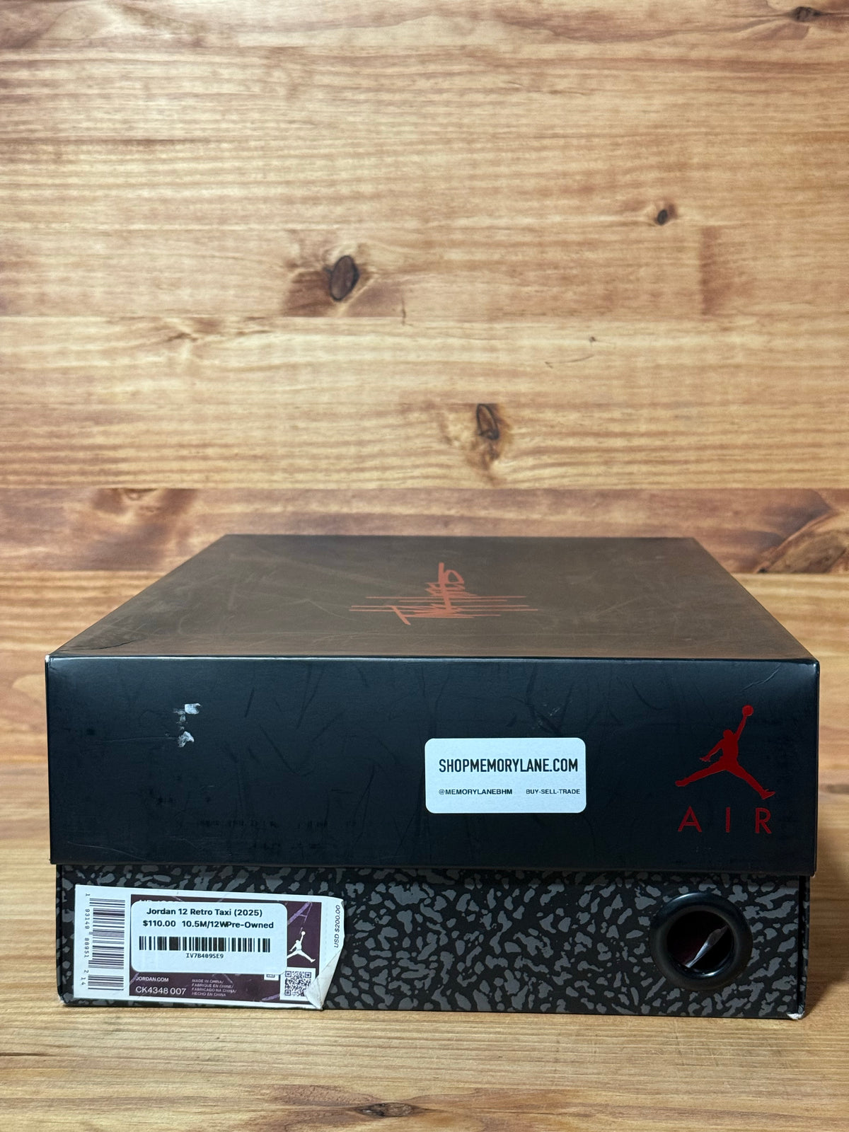 Jordan 12 Retro Taxi (2025)