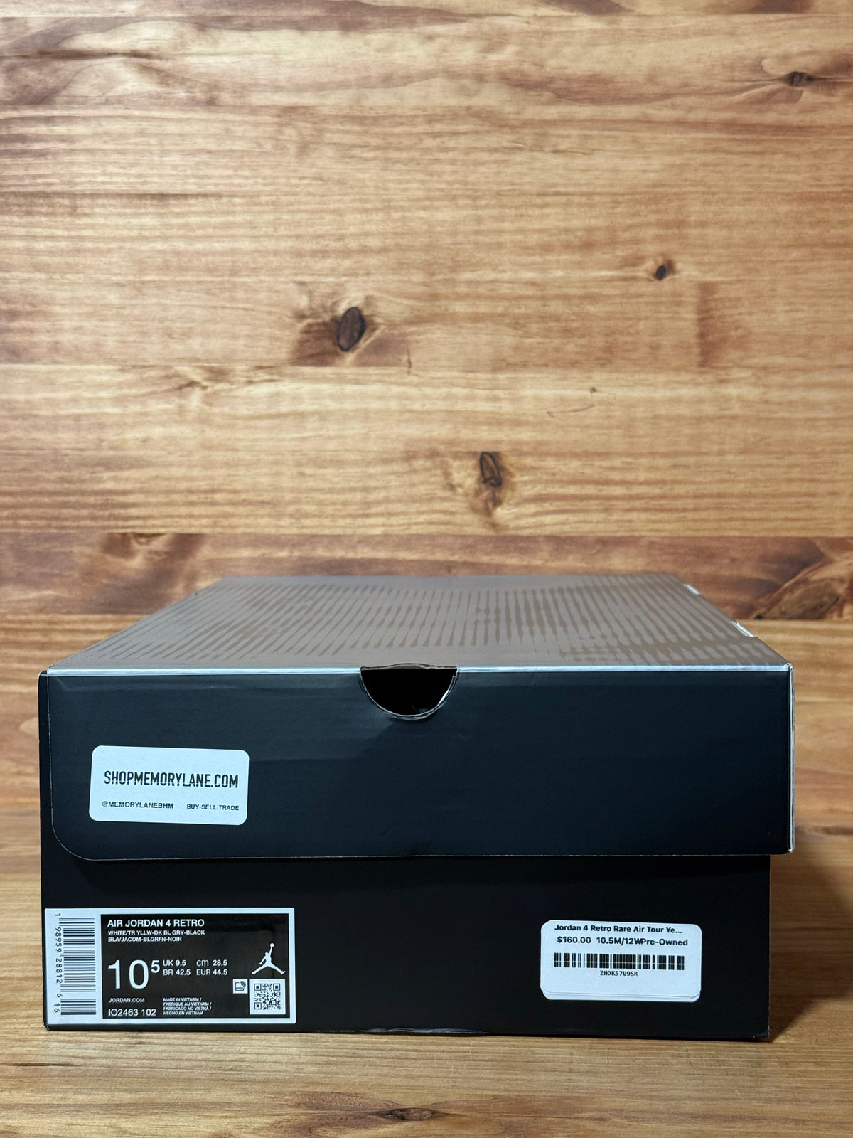 Jordan 4 Retro Rare Air Tour Yellow - Size 10.5