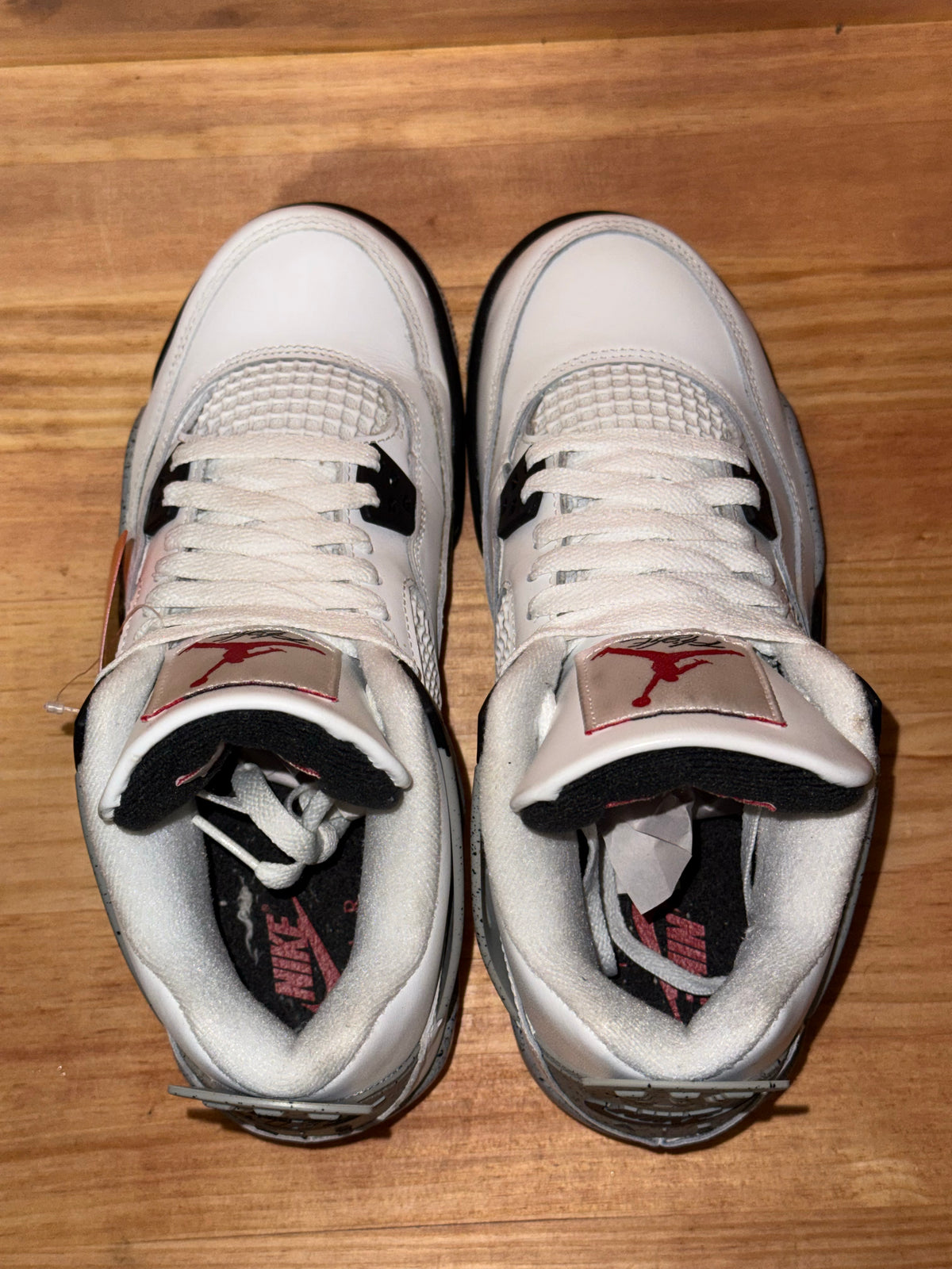 Jordan 4 Retro White Cement (2025) (GS) - Size 6.5Y
