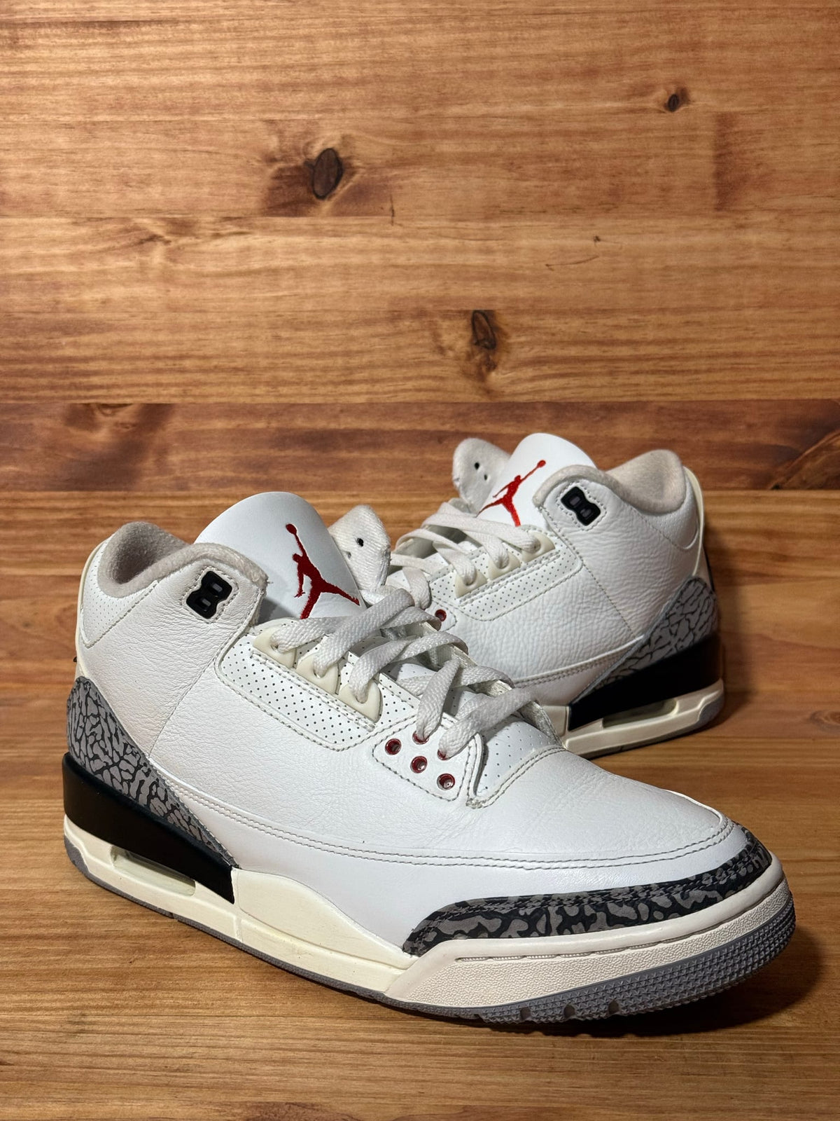 Jordan 3 Retro White Cement Reimagined - Size 9.5