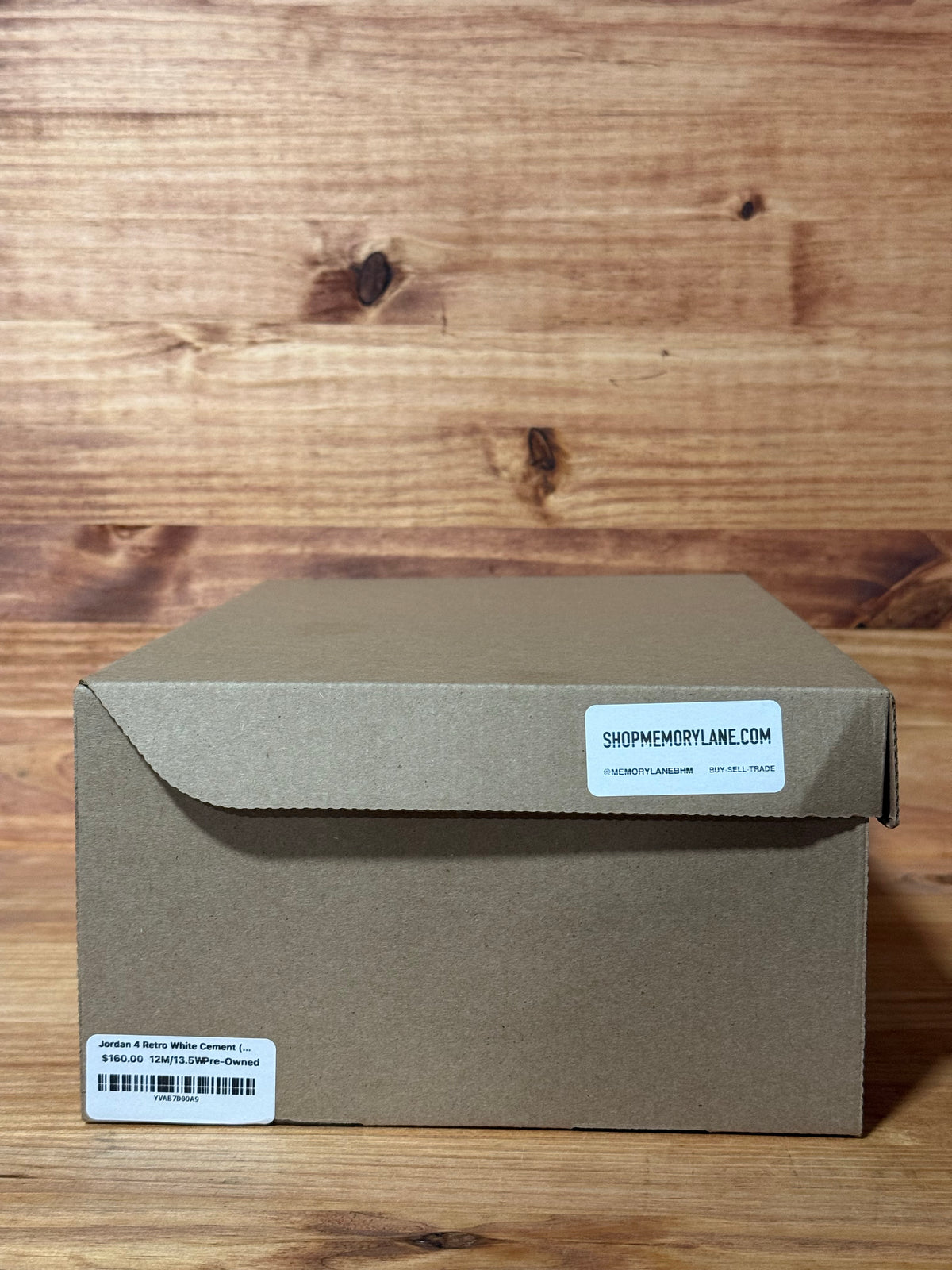 Jordan 4 Retro White Cement (2025) - Size 12