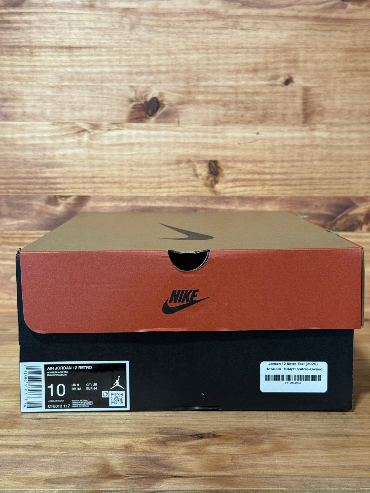 Jordan 12 Retro Taxi (2025)