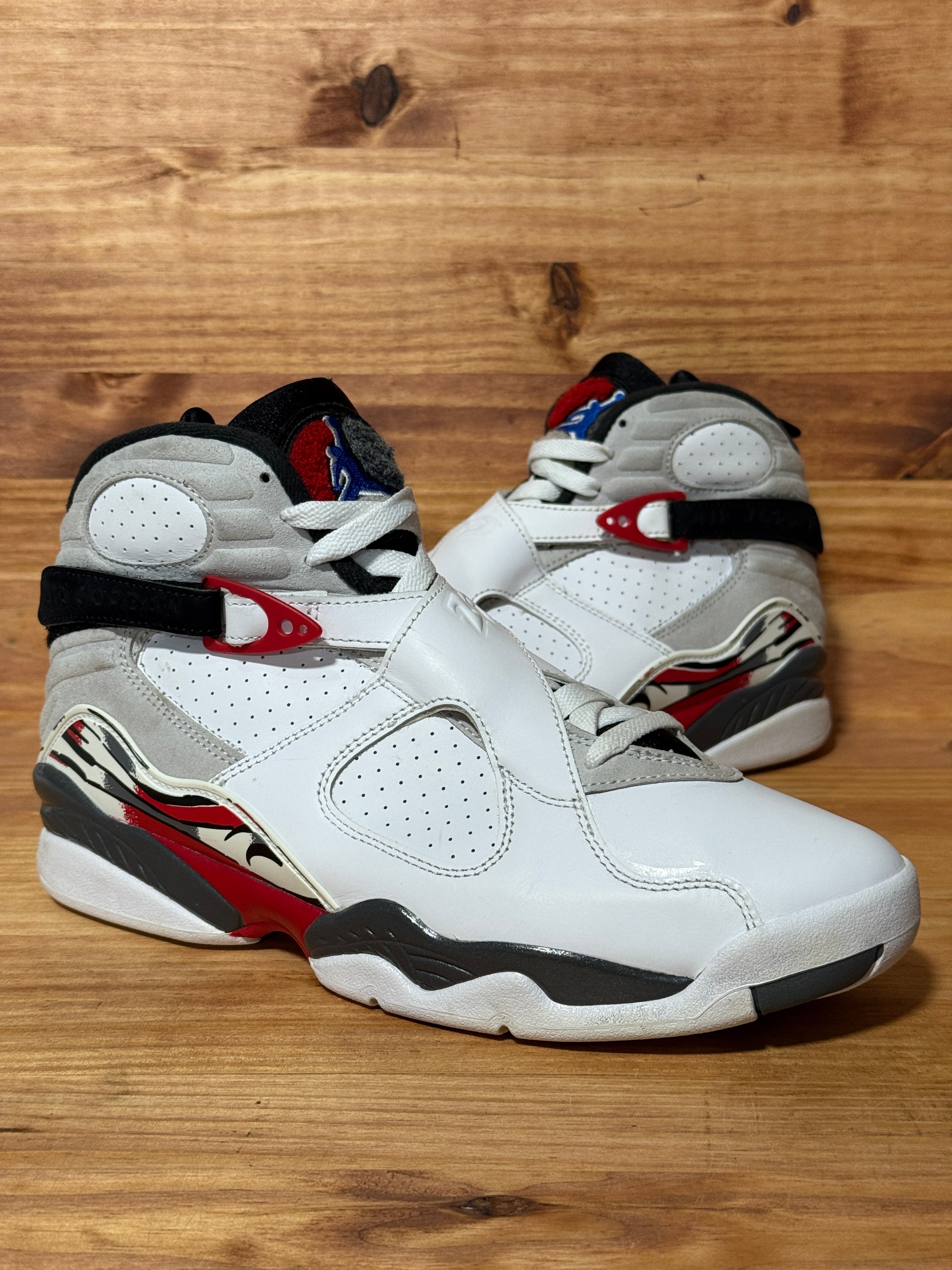 Jordan 8 Retro White True Red (2025)