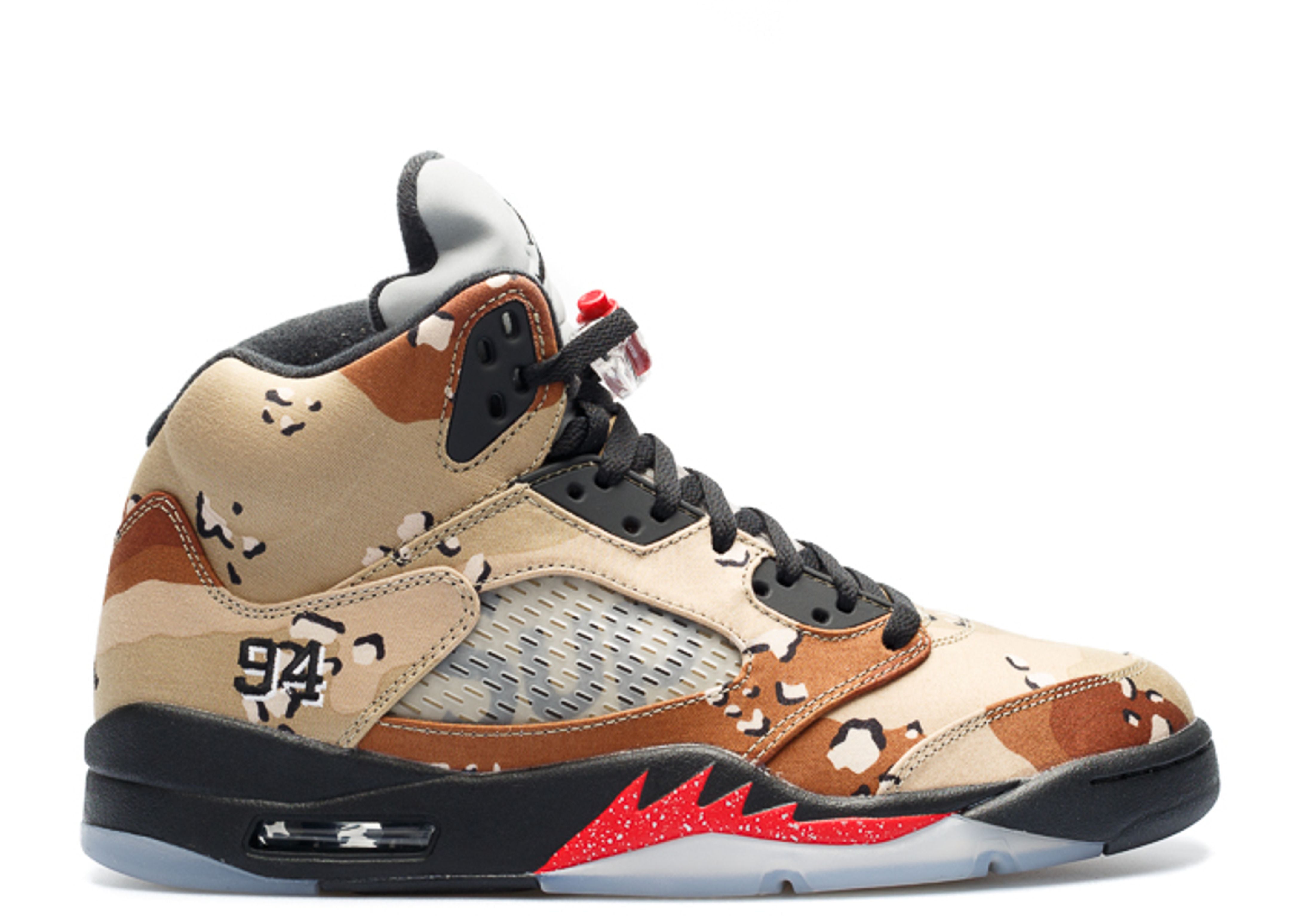 Supreme x Air Jordan 5 Retro Desert Camo