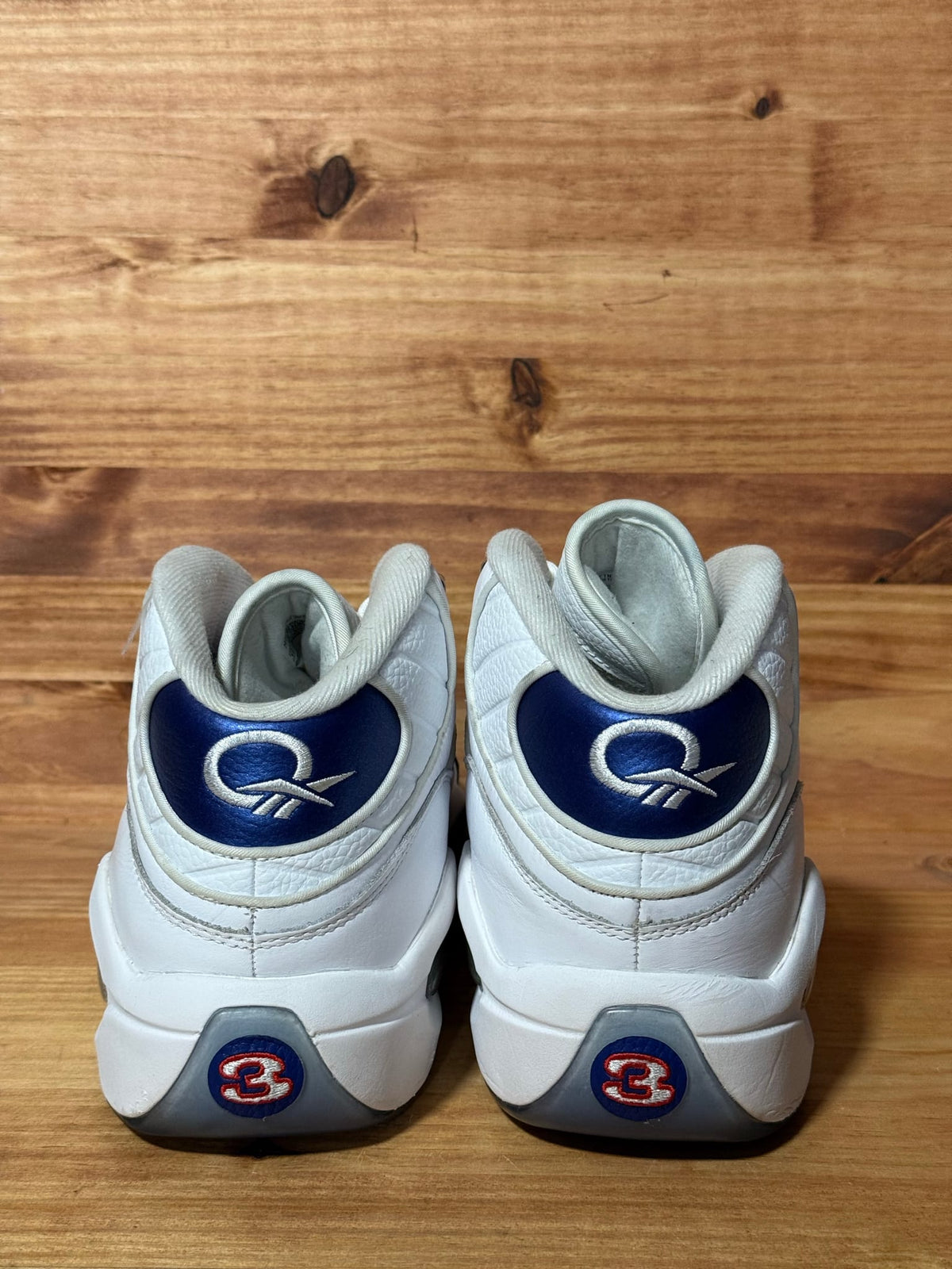 Reebok Question Mid Blue Toe (2022) - Size 12