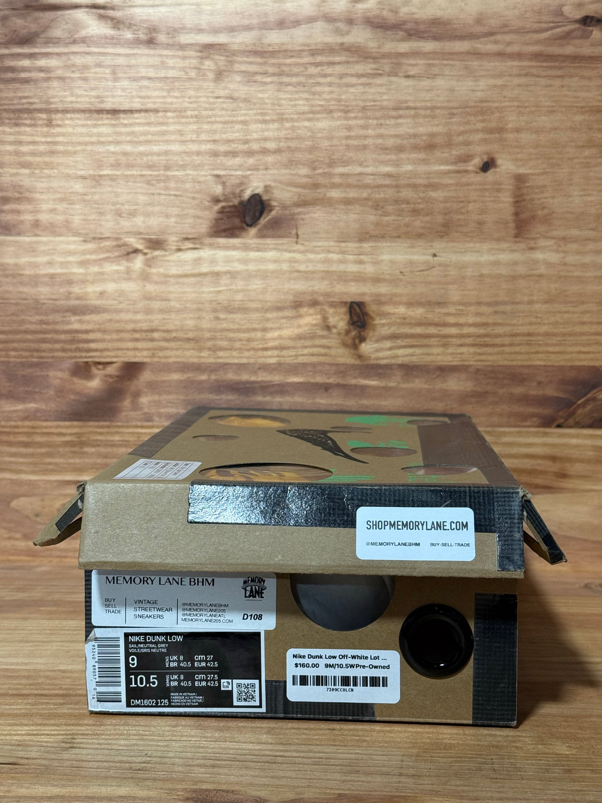 Nike Dunk Low Off-White Lot 47