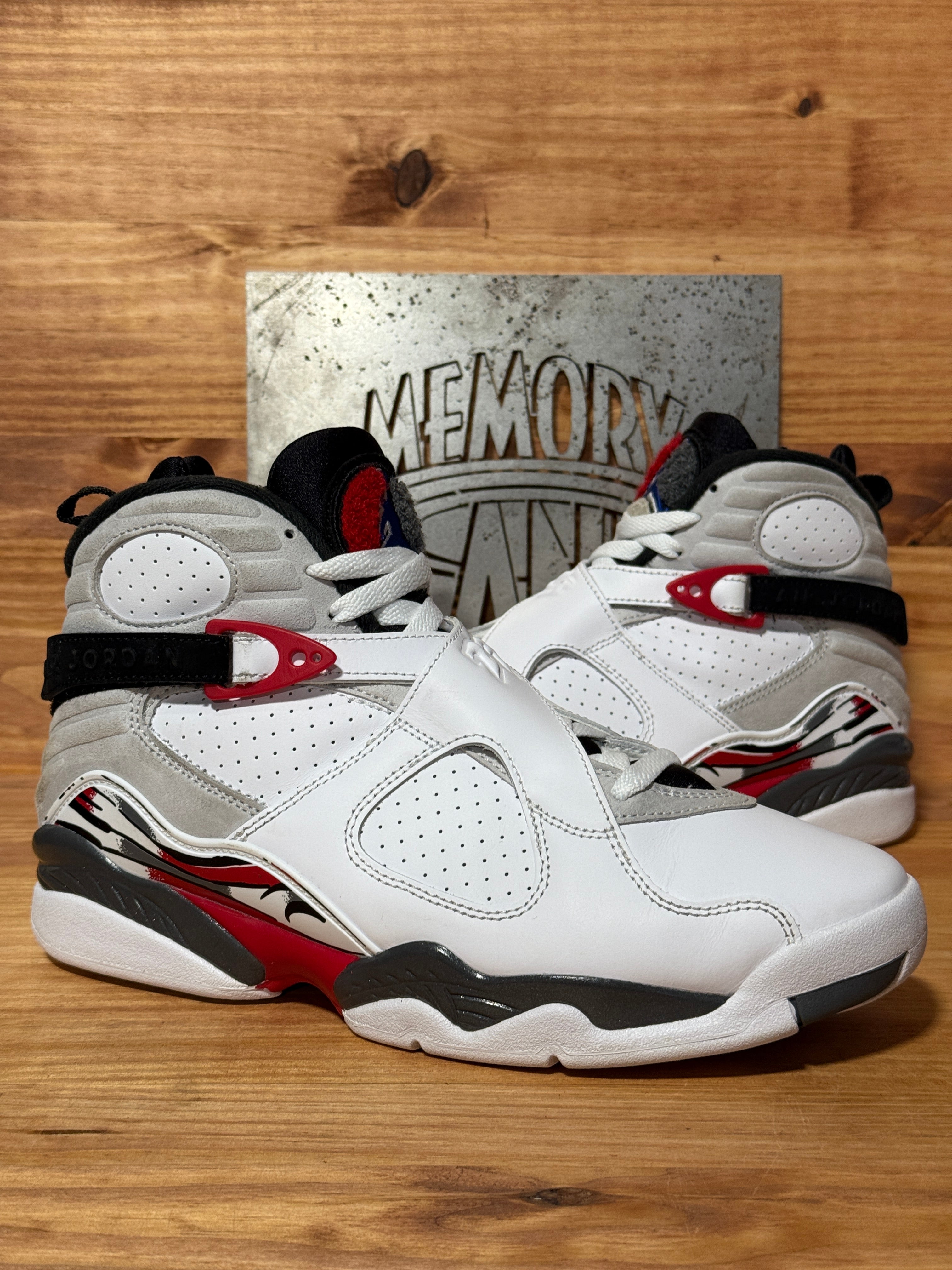 Jordan 8 Retro White True Red (2025)