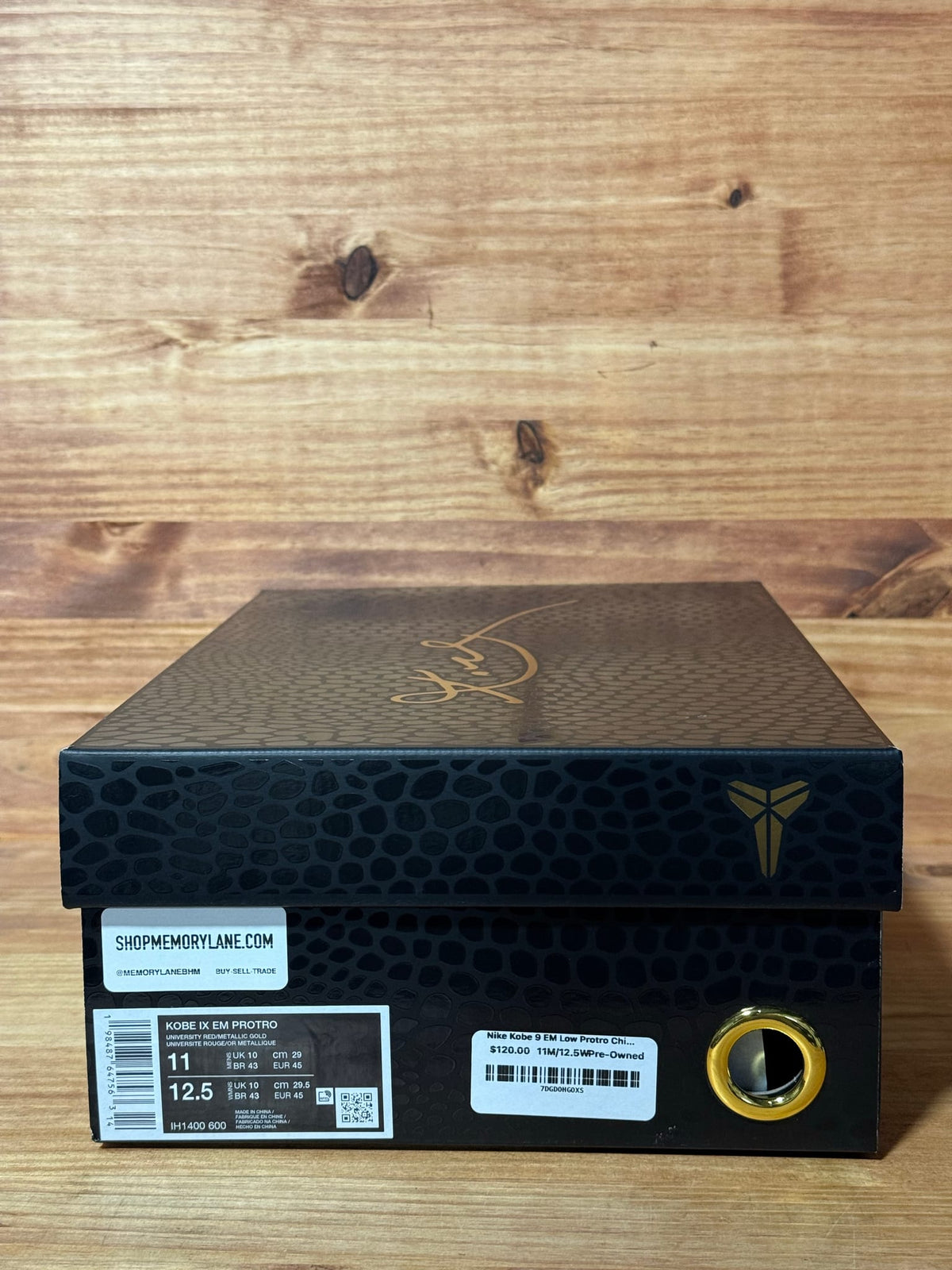 Nike Kobe 9 EM Low Protro China - Size 11