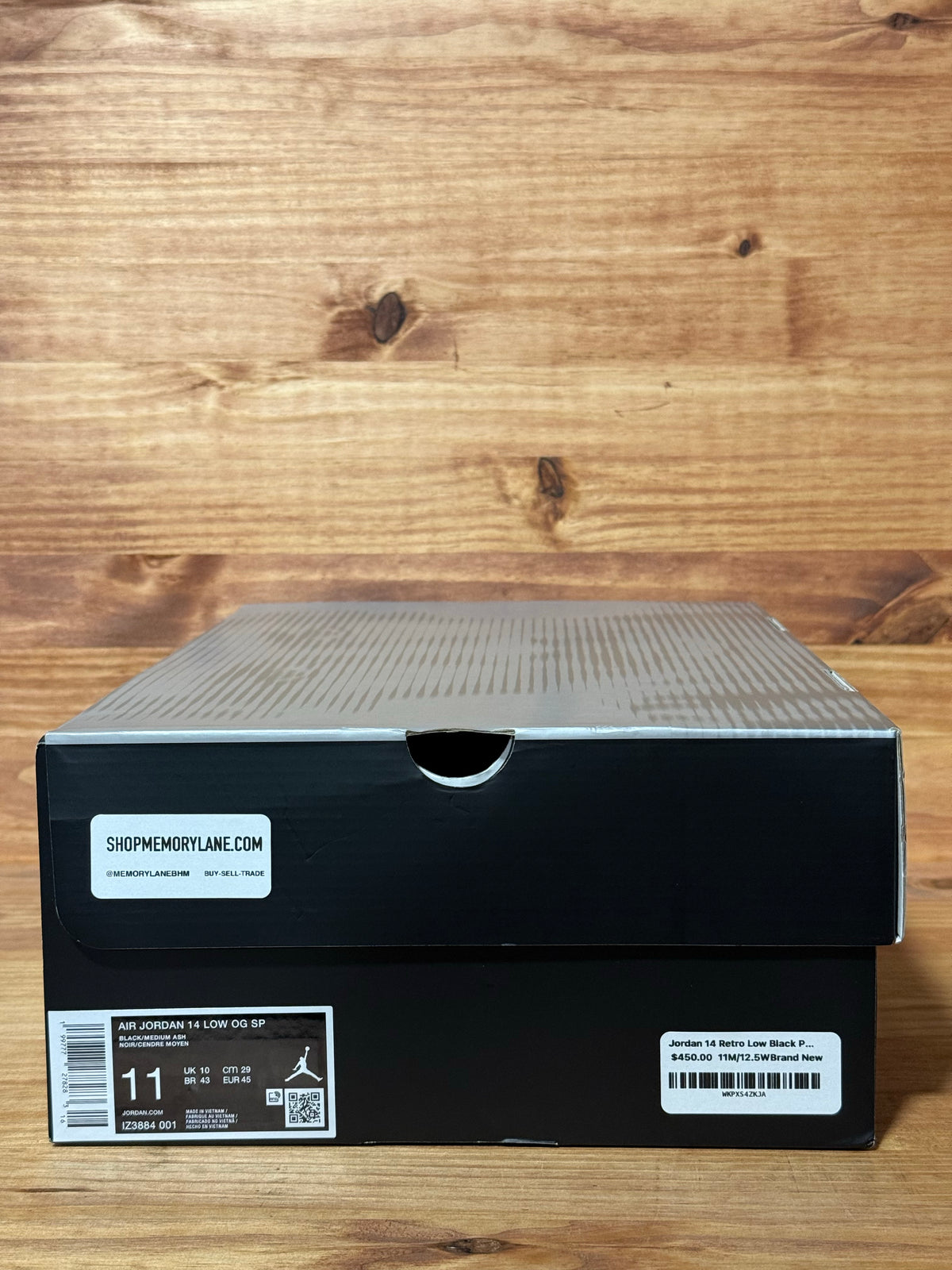 Jordan 14 Retro Low Black Pack