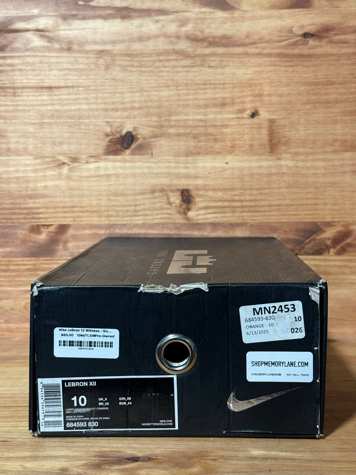 Nike LeBron 12 Witness - Size 10