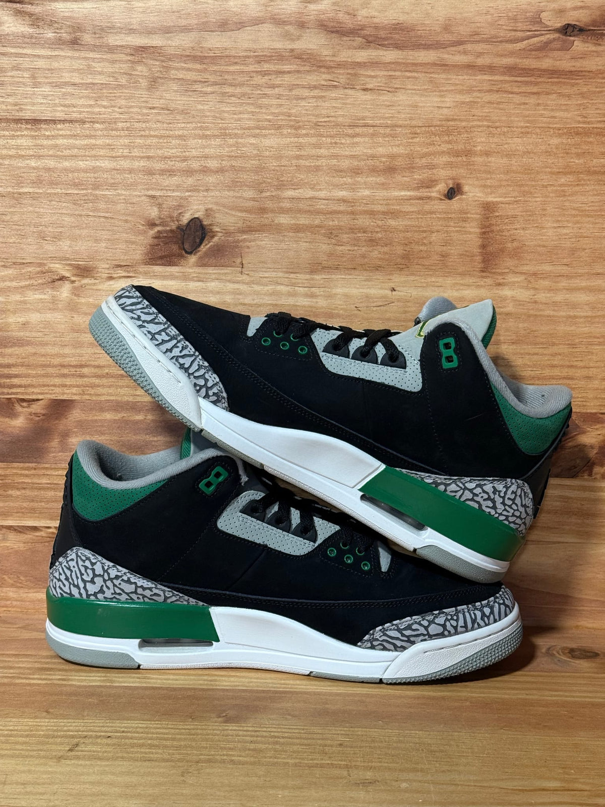 Jordan 3 Retro Pine Green - Size 11.5