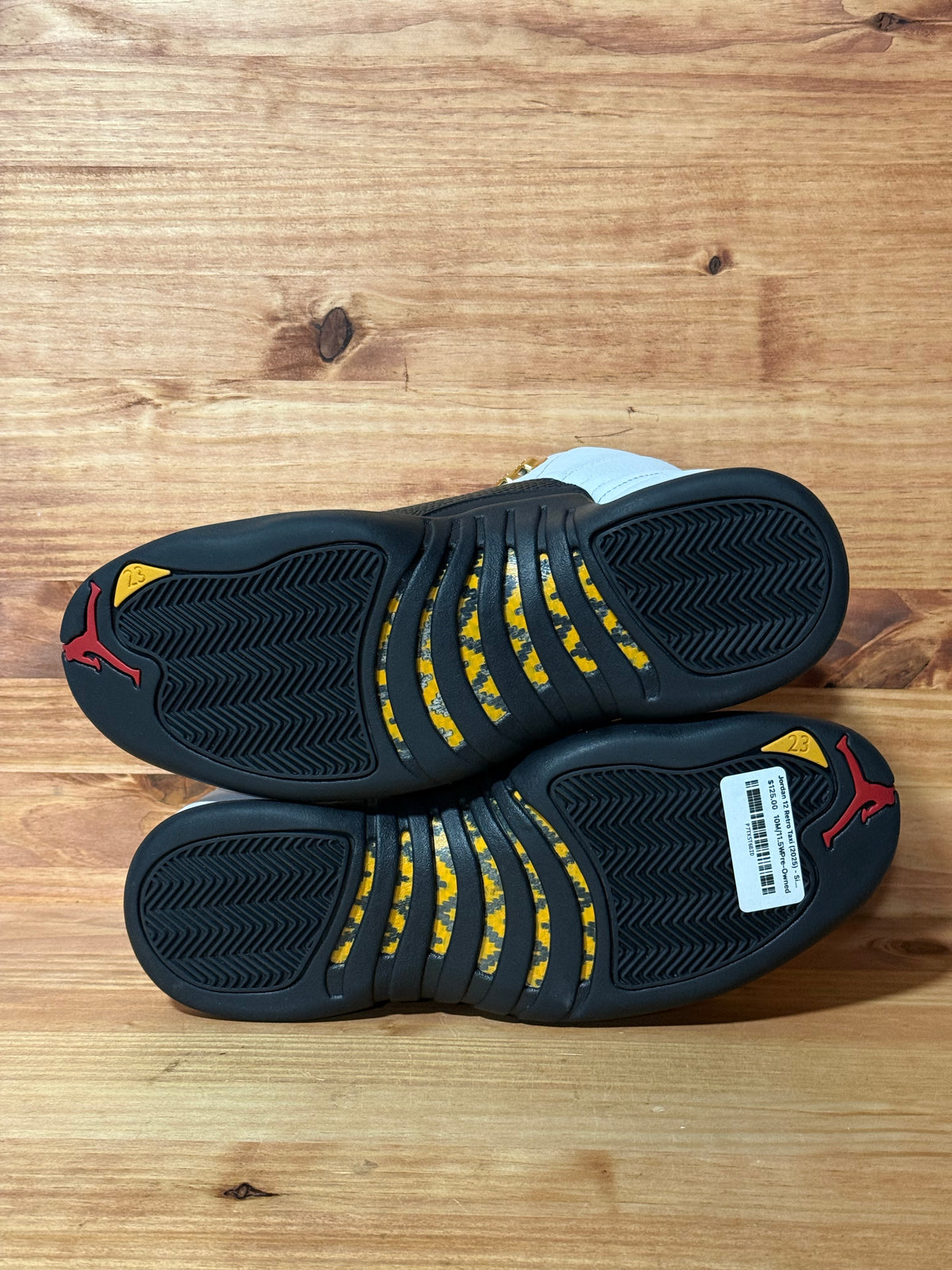 Jordan 12 Retro Taxi (2025) - Size 10