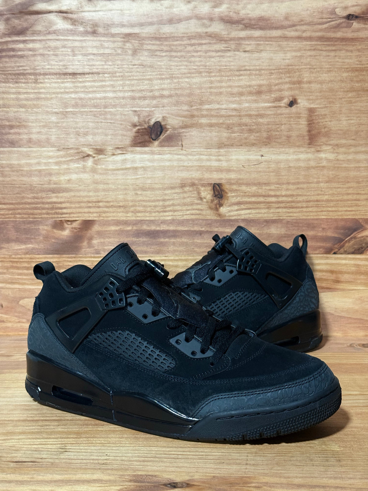 Jordan Spizike Low Black Cat