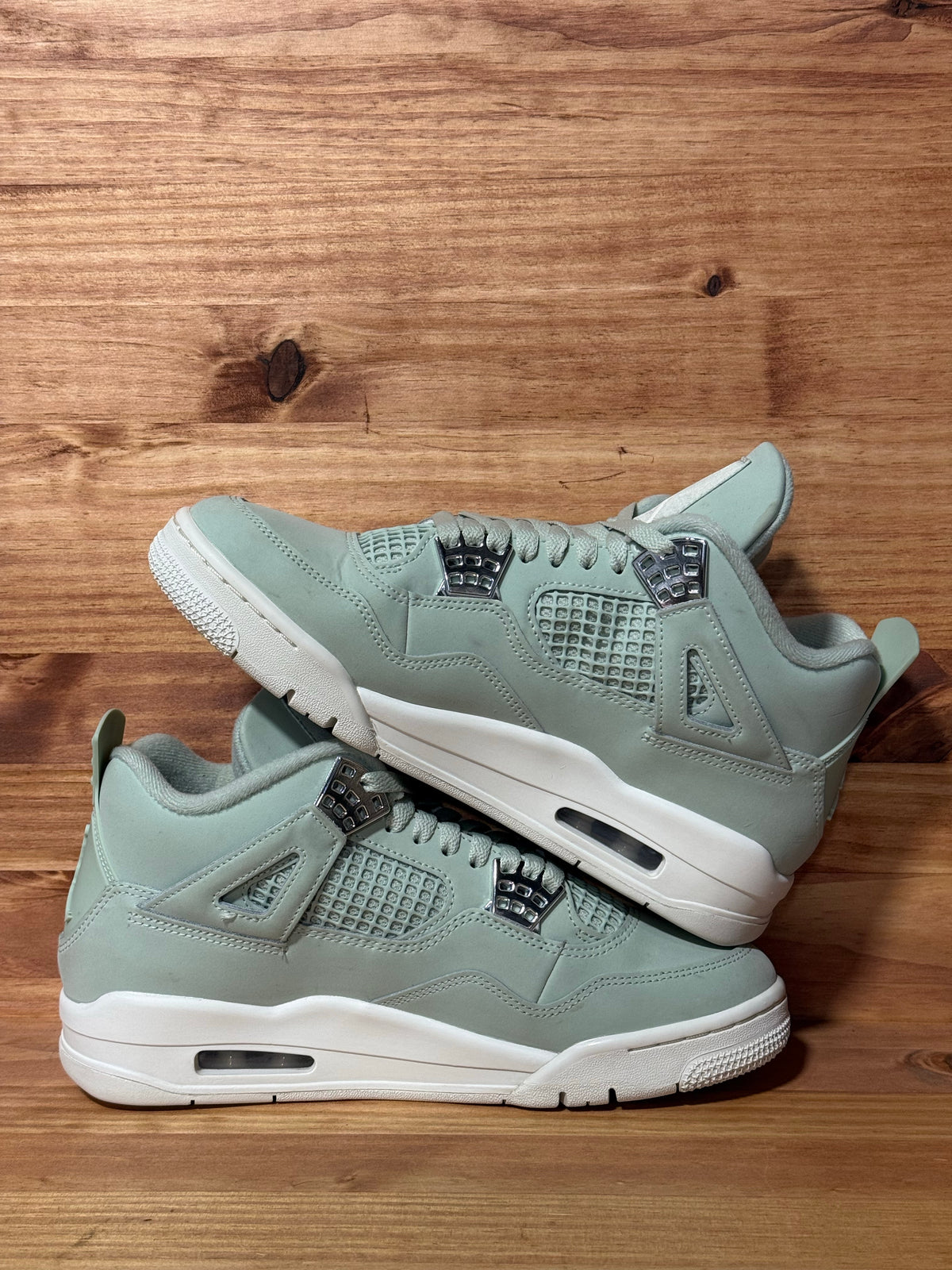 Jordan 4 Retro Seafoam Sail (Women's)