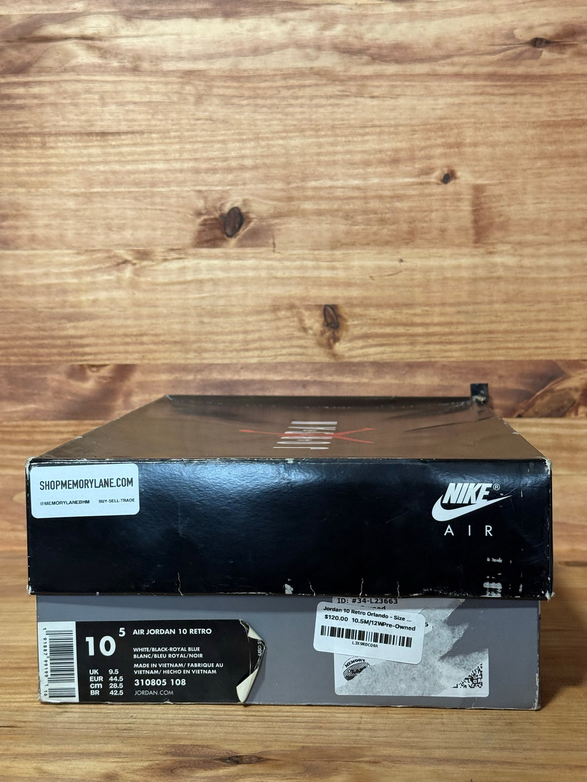 Jordan 10 Retro Orlando - Size 10.5